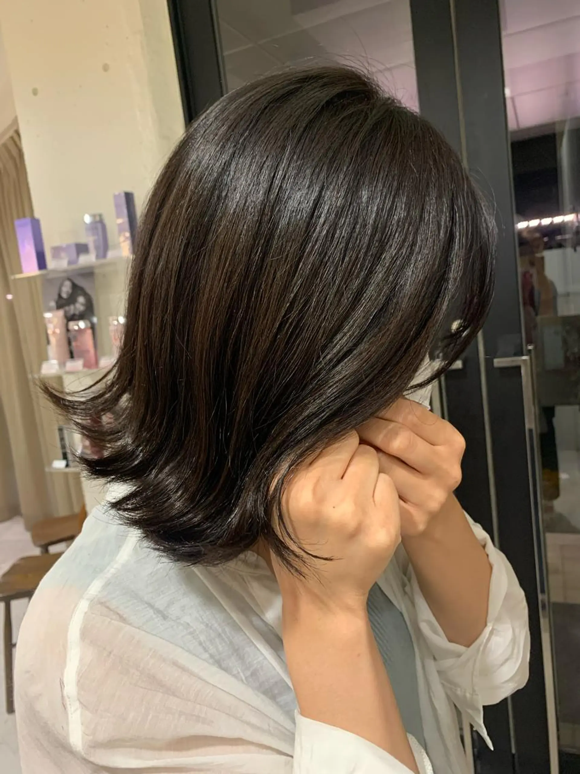 ショート カラー 似合わせカット 小林愛奈のヘアスタイル