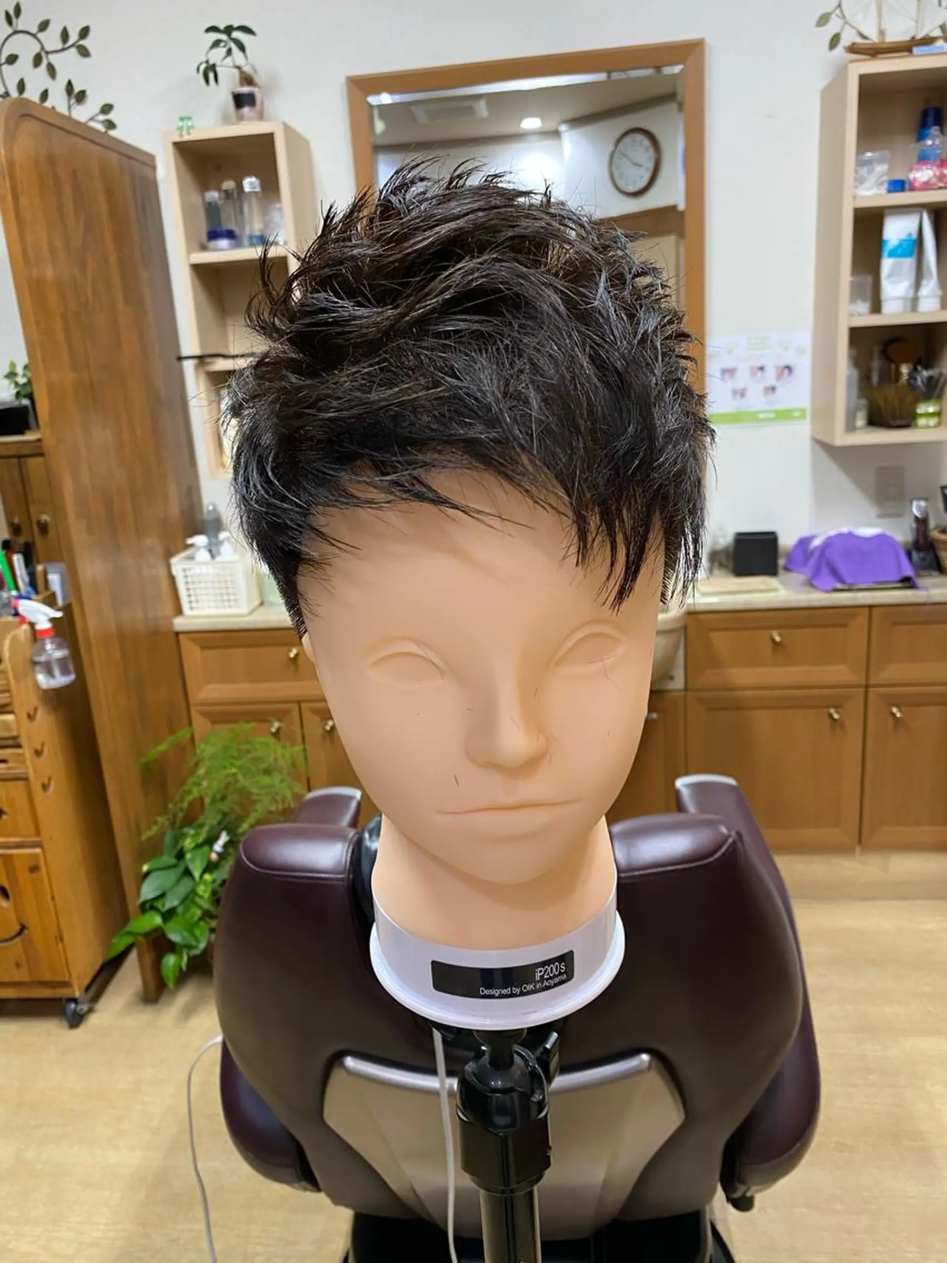 ショート メンズ 浅見 天翔のヘアスタイル