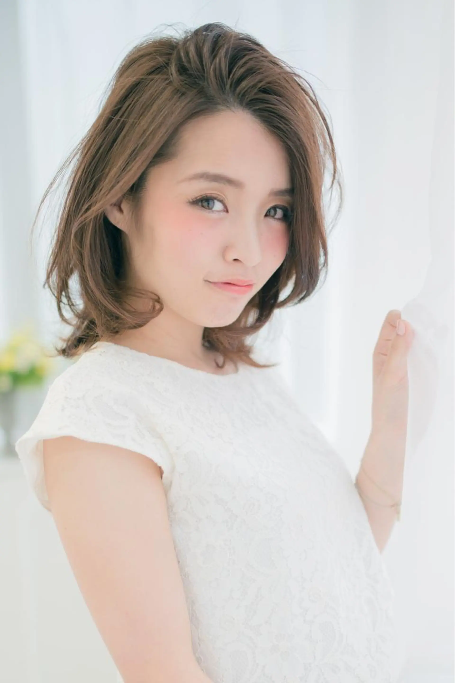 セミロング カラー パーマ 髪質改善サロン Liko🌟のヘアスタイル