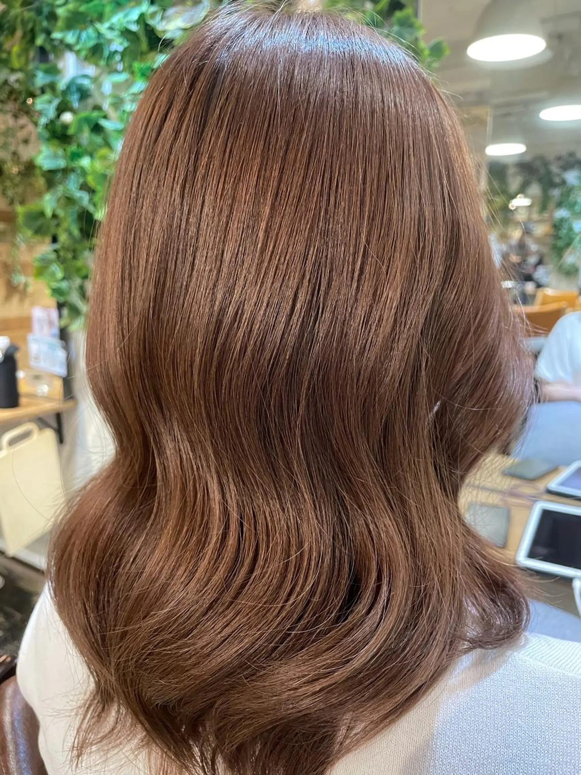 セミロング カット ヘアカラー トリートメント ヘアセット 野村直希 NAOKIのヘアスタイル