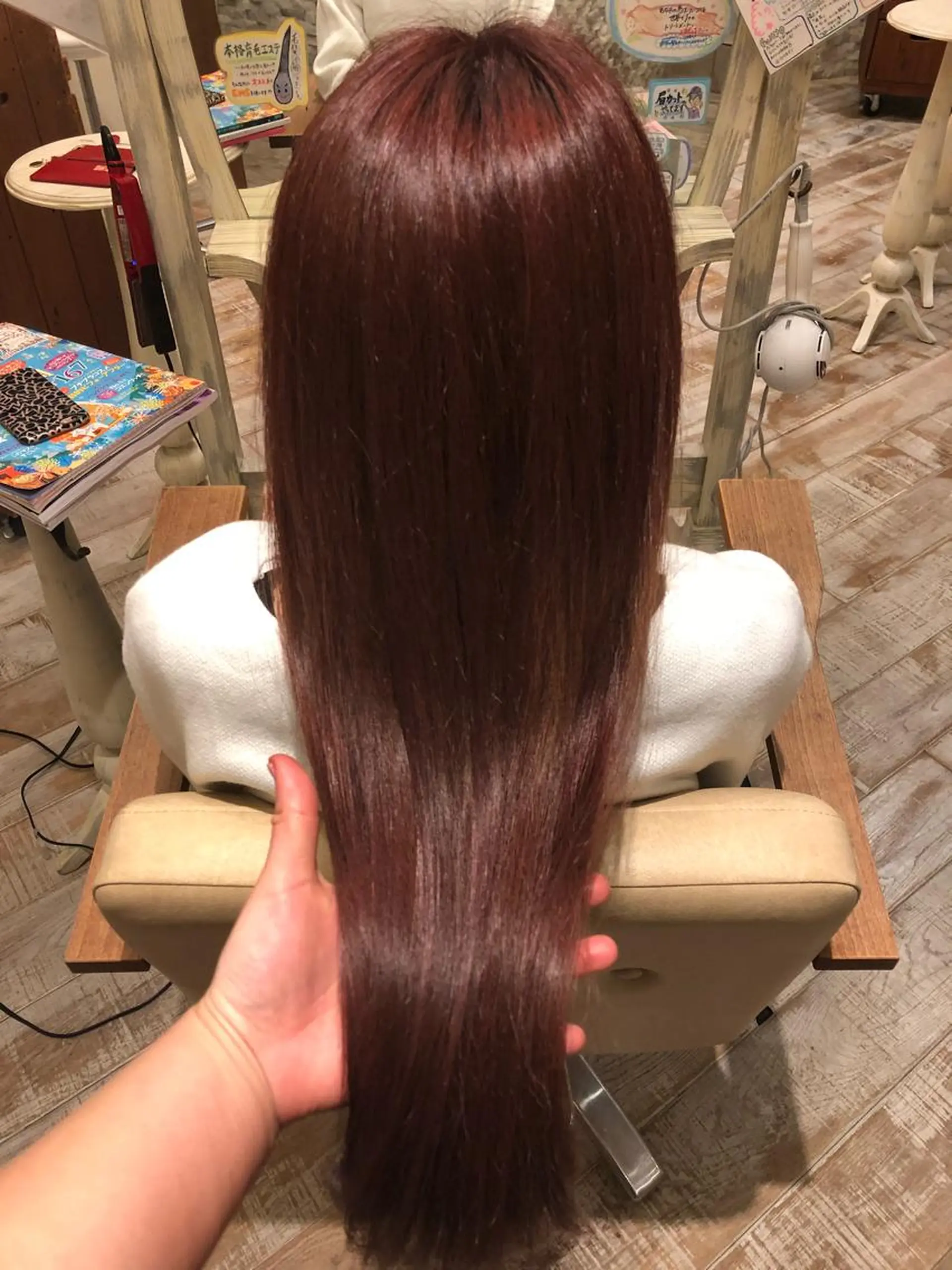 ロング カラー 🧡艶髪・ゆるふわ style💛ミユのヘアスタイル