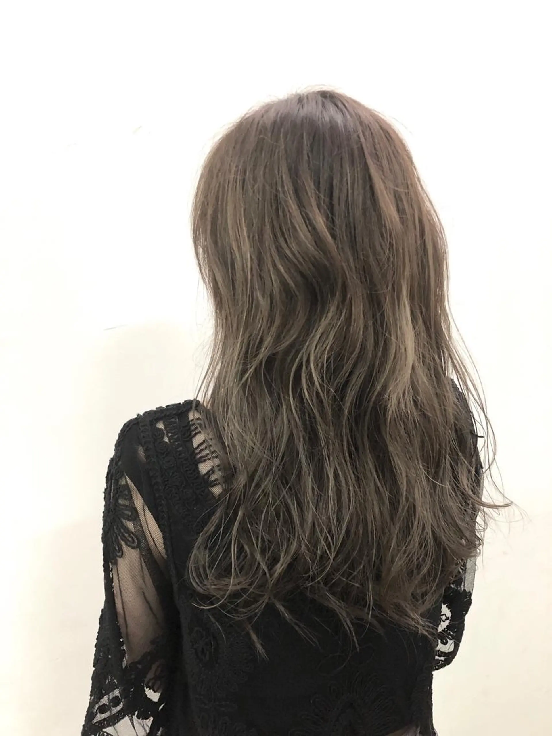 ロング カラー brace今里店店長 加井直樹のヘアスタイル