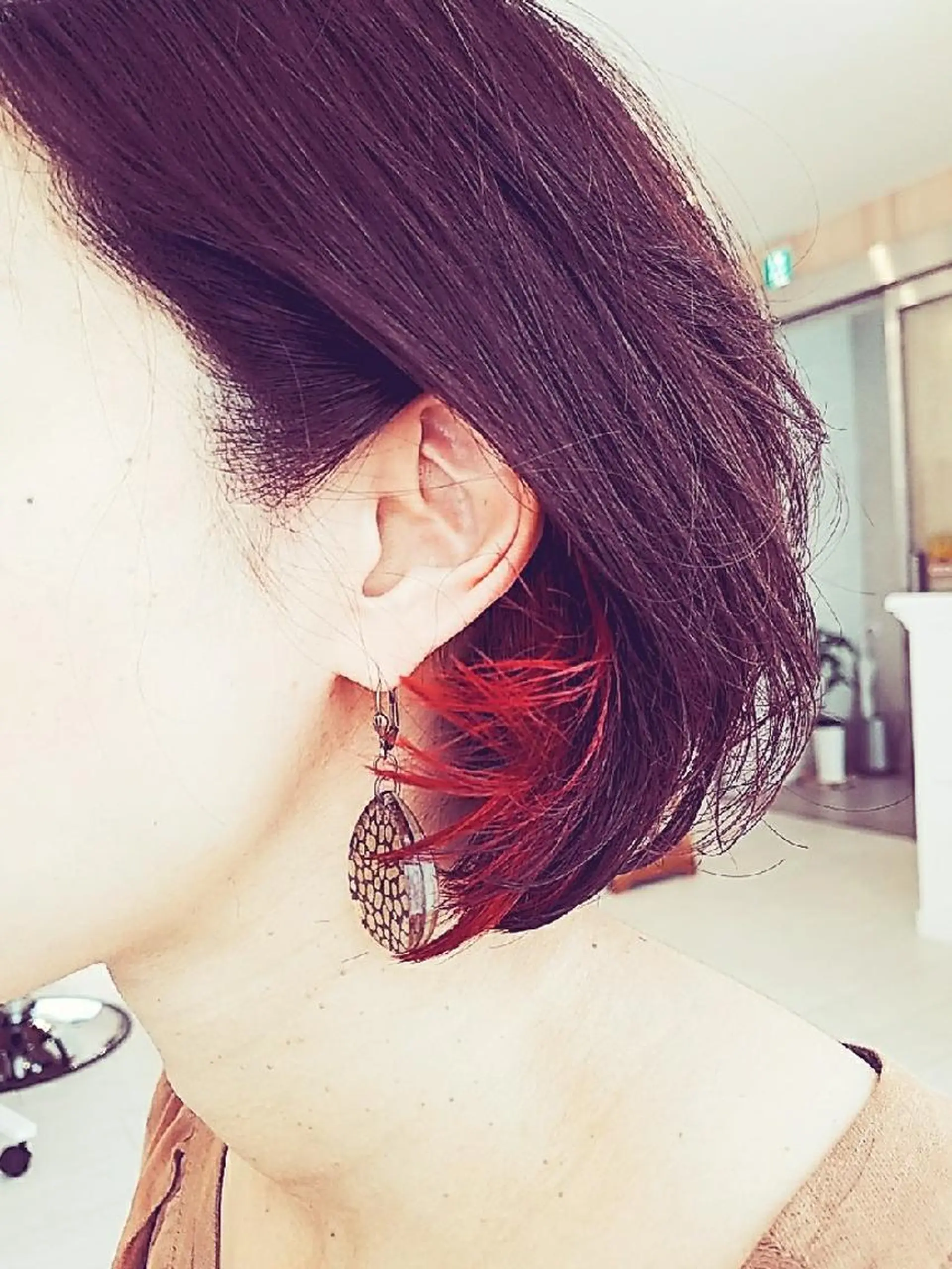 ショート カラー ayako 　☆のヘアスタイル