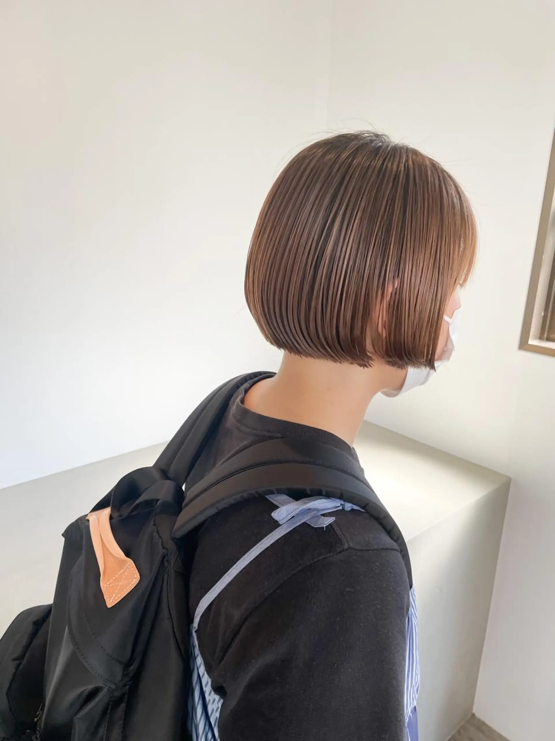 ショート カラー ボブ カット ヘアカラー トリートメント Takuma Suzuki中目黒のヘアスタイル