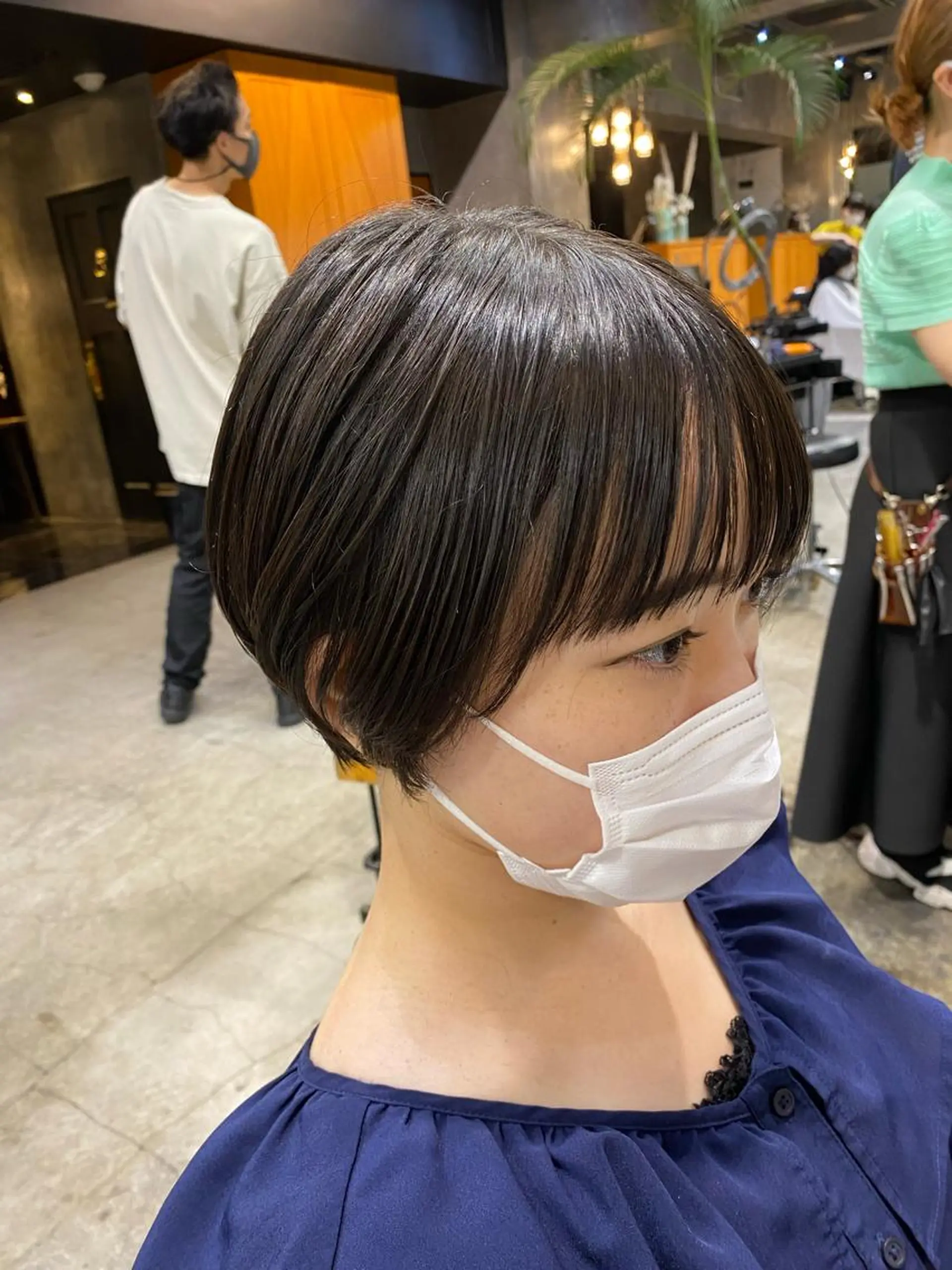 ショート Ms.CHARM所属・透明感カラー🌿 グレージュ🐺陽介のヘアスタイル