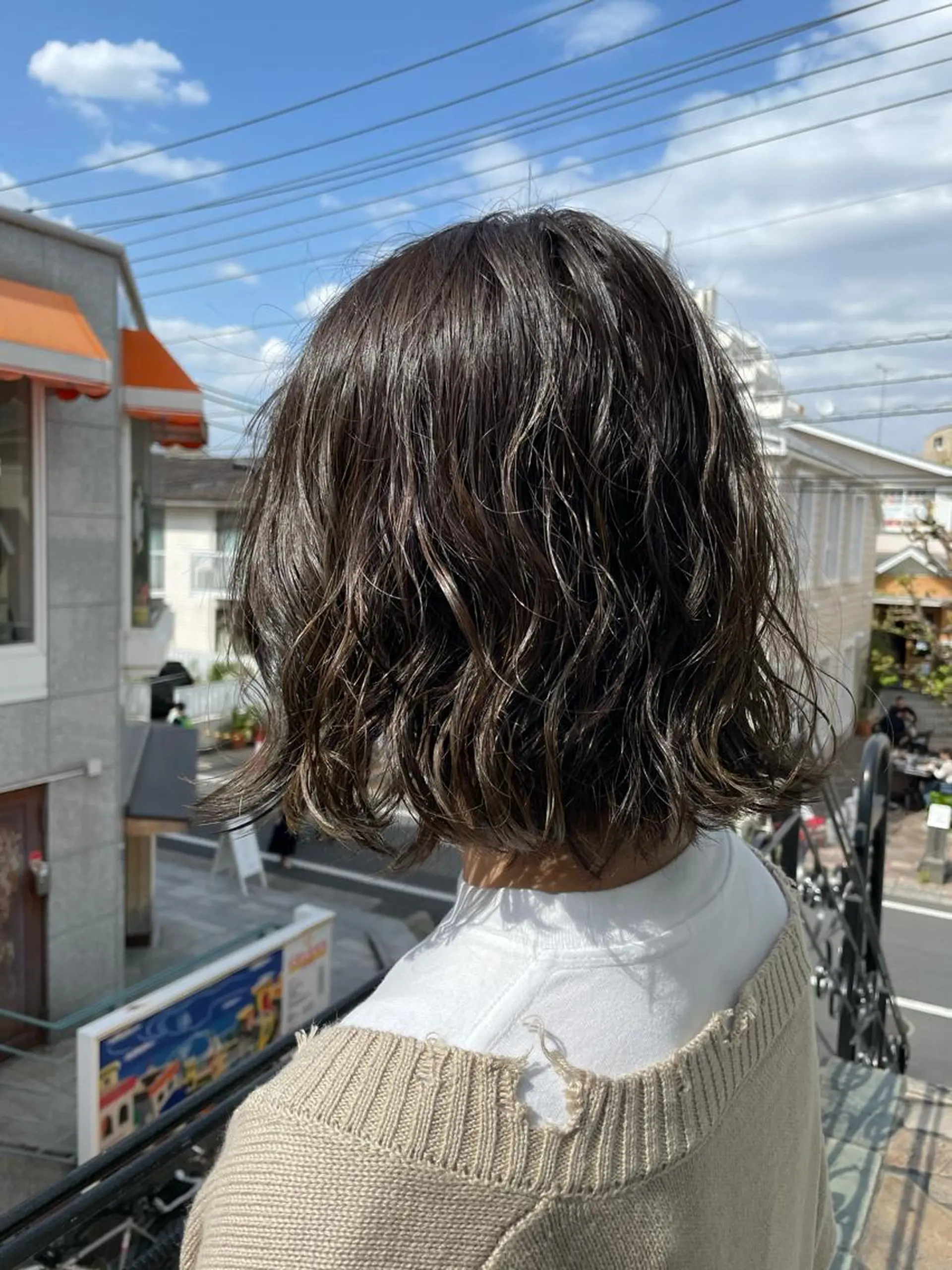 ショート カラー パーマ ヘアアレンジ カット ヘアカラー パーマ selma est所属・ショート/韓国ヘア Moto✂︎のヘアスタイル