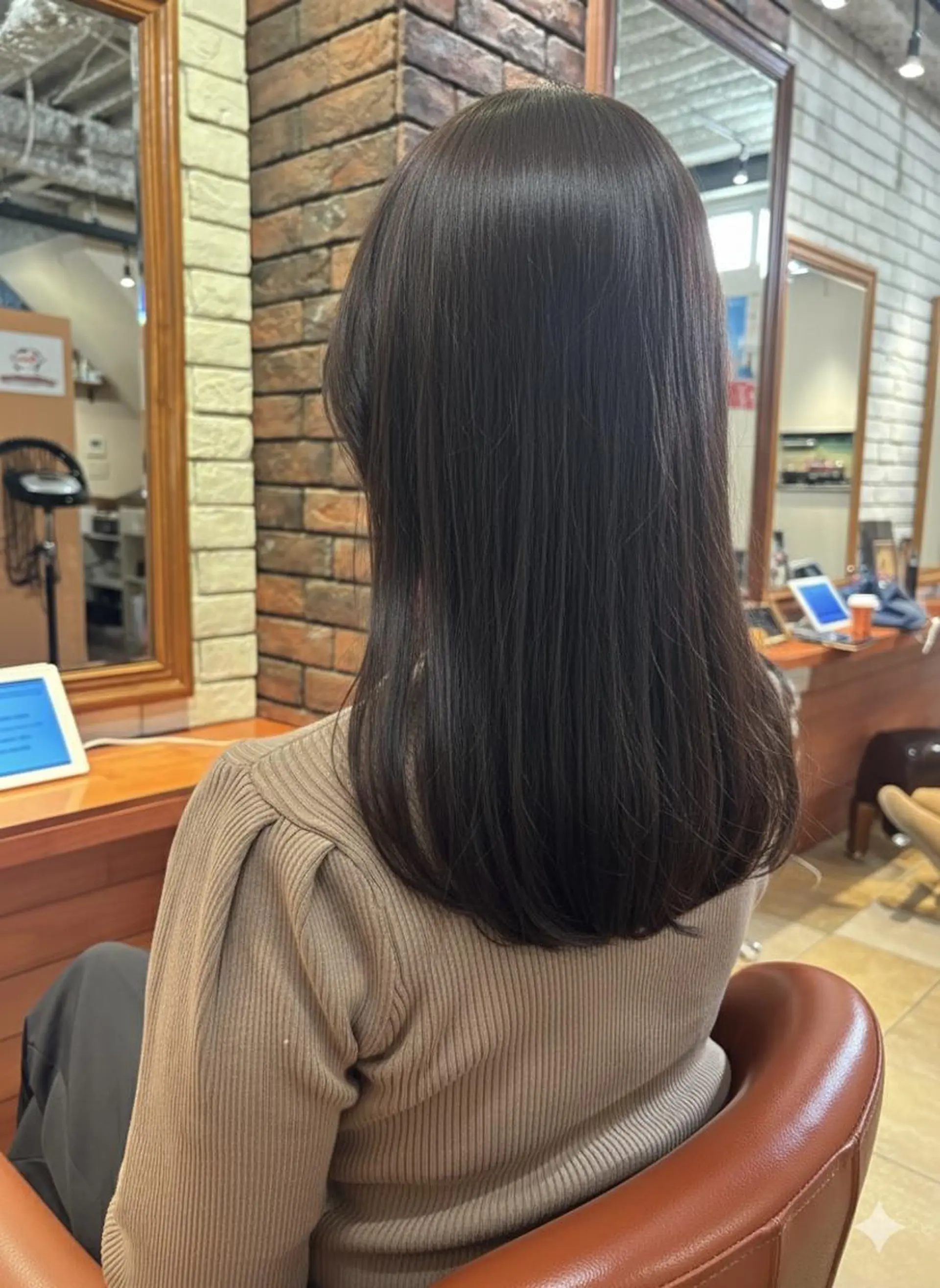 ロング カット ヘアカラー トリートメント ヘッドスパ flencia 丸 和博｜カットのヘアスタイル