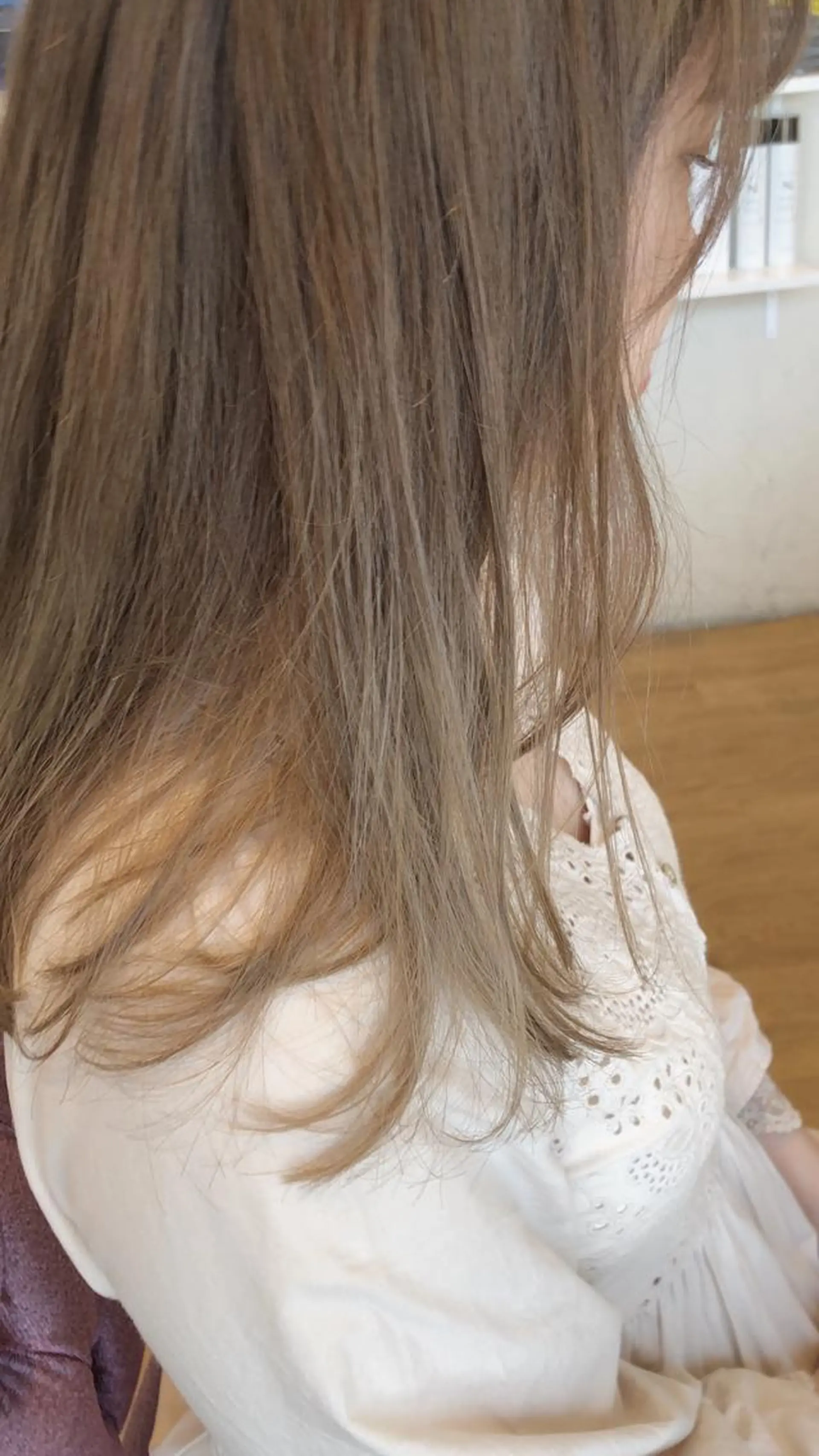 セミロング カラー 奈良市／尼ヶ辻 谷川和也のヘアスタイル