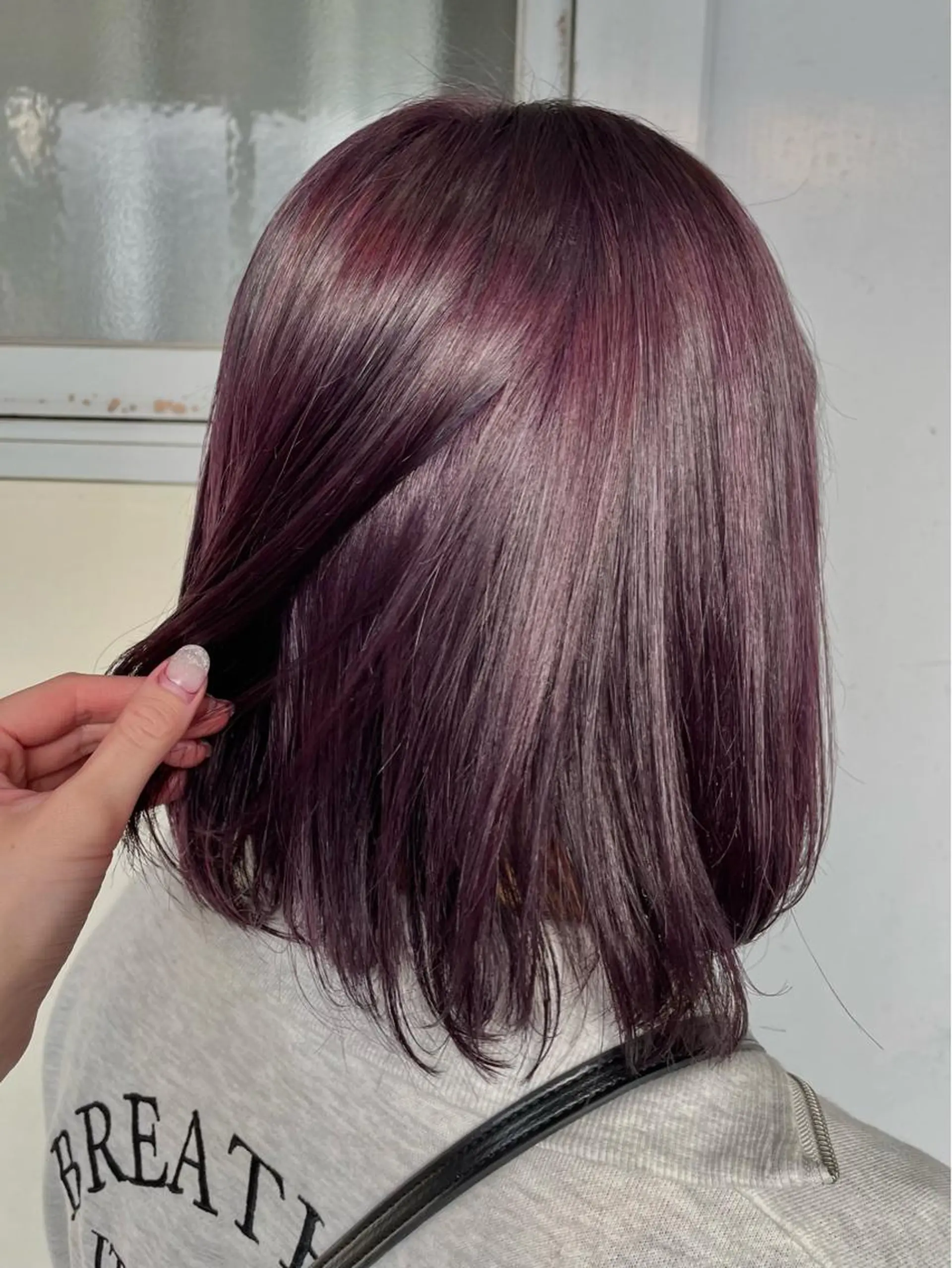 ショート カラー ヘアアレンジ カット ヘアカラー トリートメント maoブリーチ無し 似合わせカラーのヘアスタイル