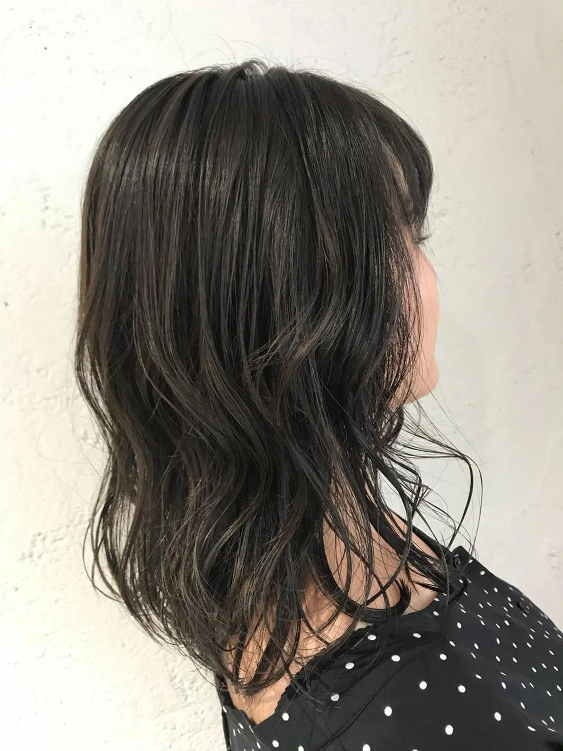 ミディアム カラー パーマ マツエク・マツパ ヘアカラー 韓国ヘア🇰🇷/ レイヤーカット✂︎のヘアスタイル