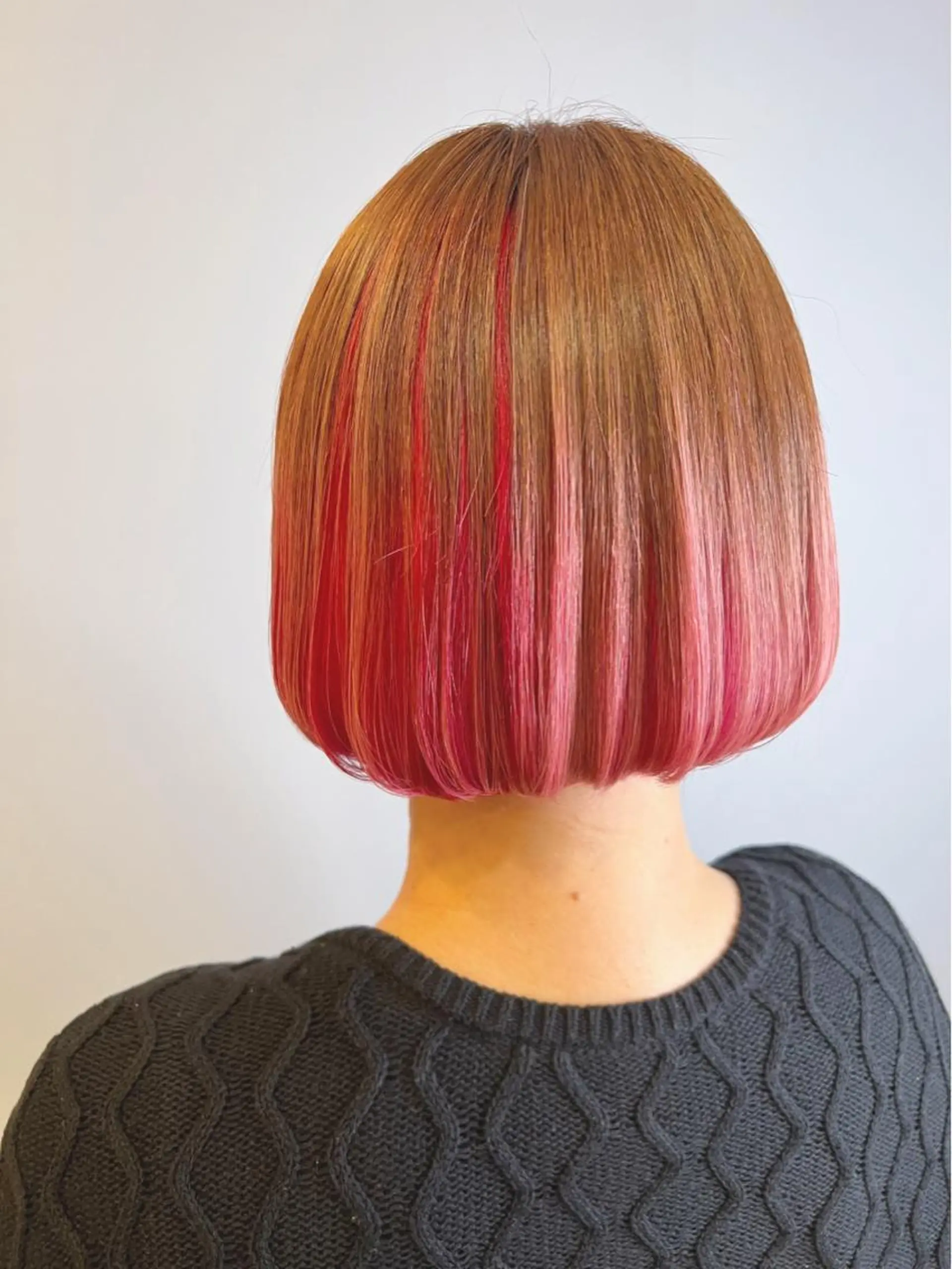 ショート カラー ヘアカラー 宮原 佳苗のヘアスタイル