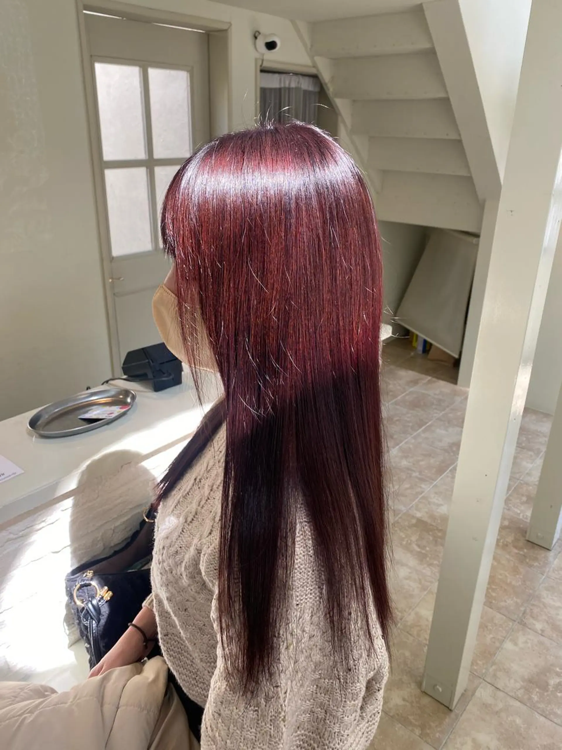 ロング カラー 【nui 茨木】 原田美紅のヘアスタイル