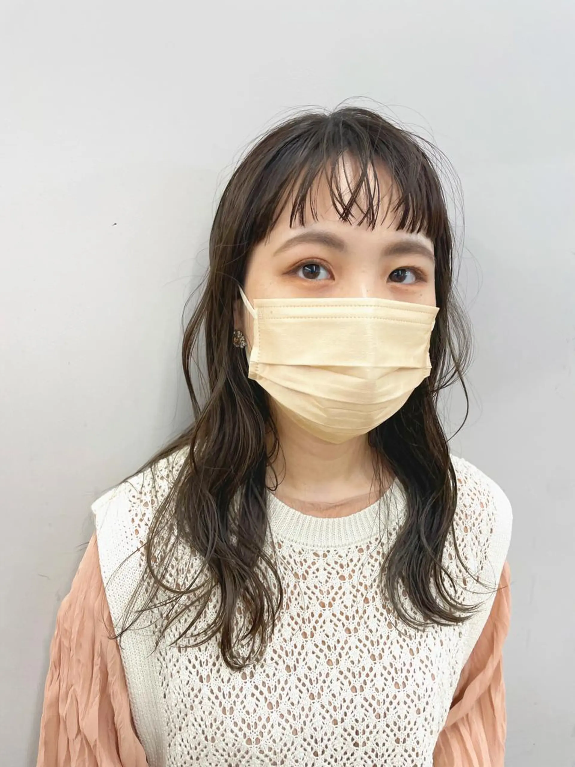 セミロング カラー 関 京磨のヘアスタイル