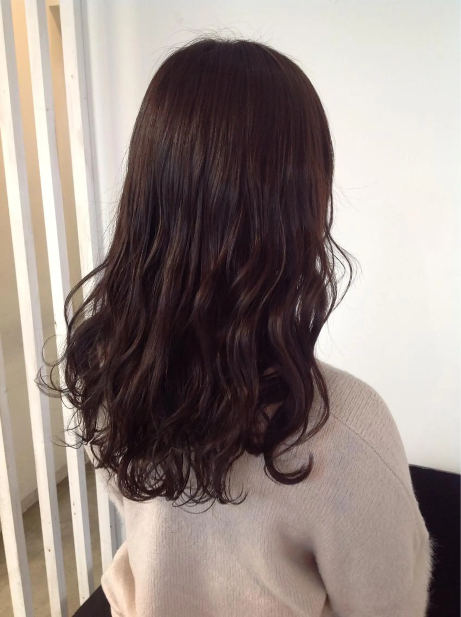 ロング カラー ヘアアレンジ 榎園 由美のヘアスタイル