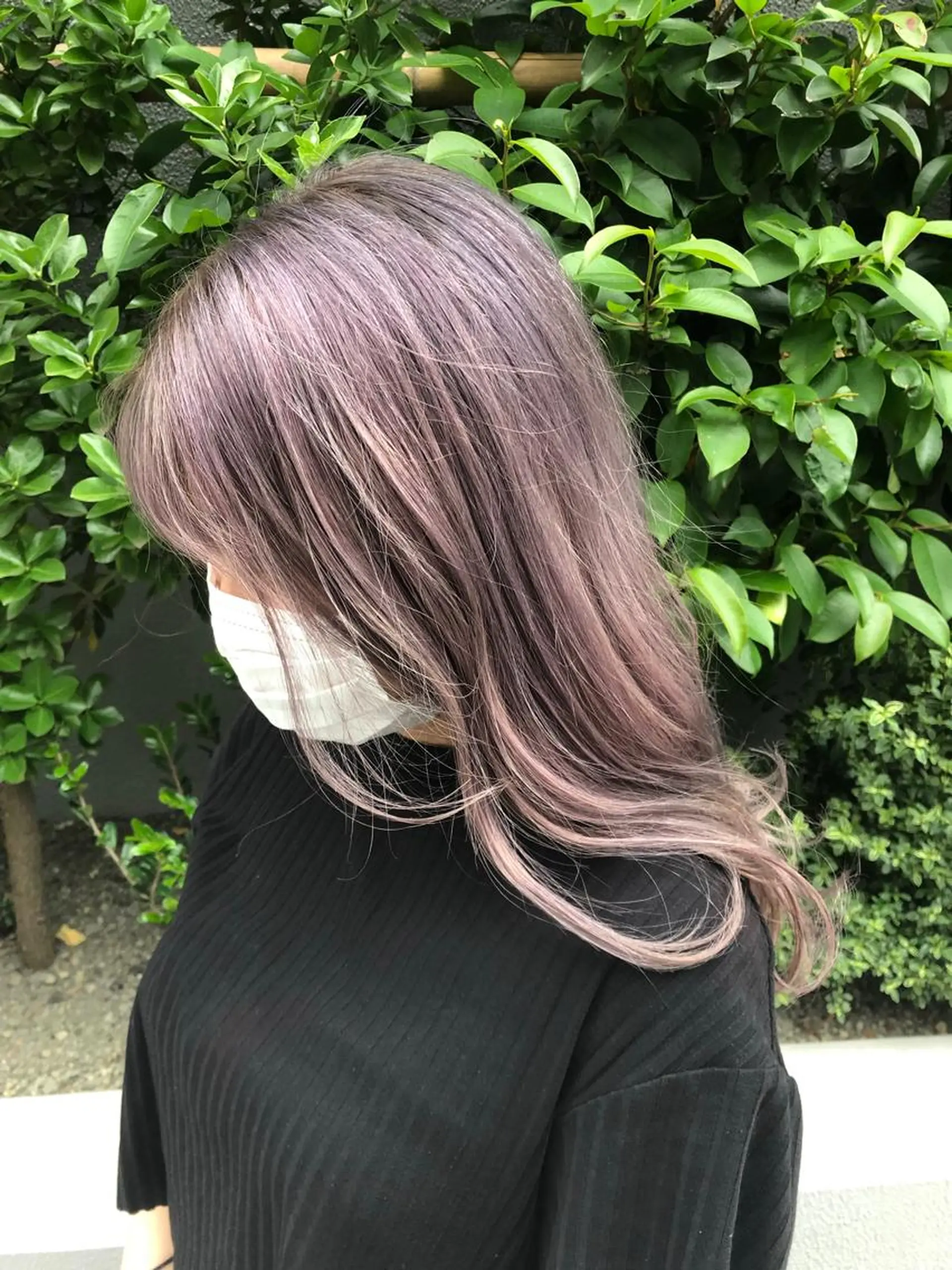 セミロング カラー 矢島颯哉/ハイトーン ブリーチカラー💎のヘアスタイル