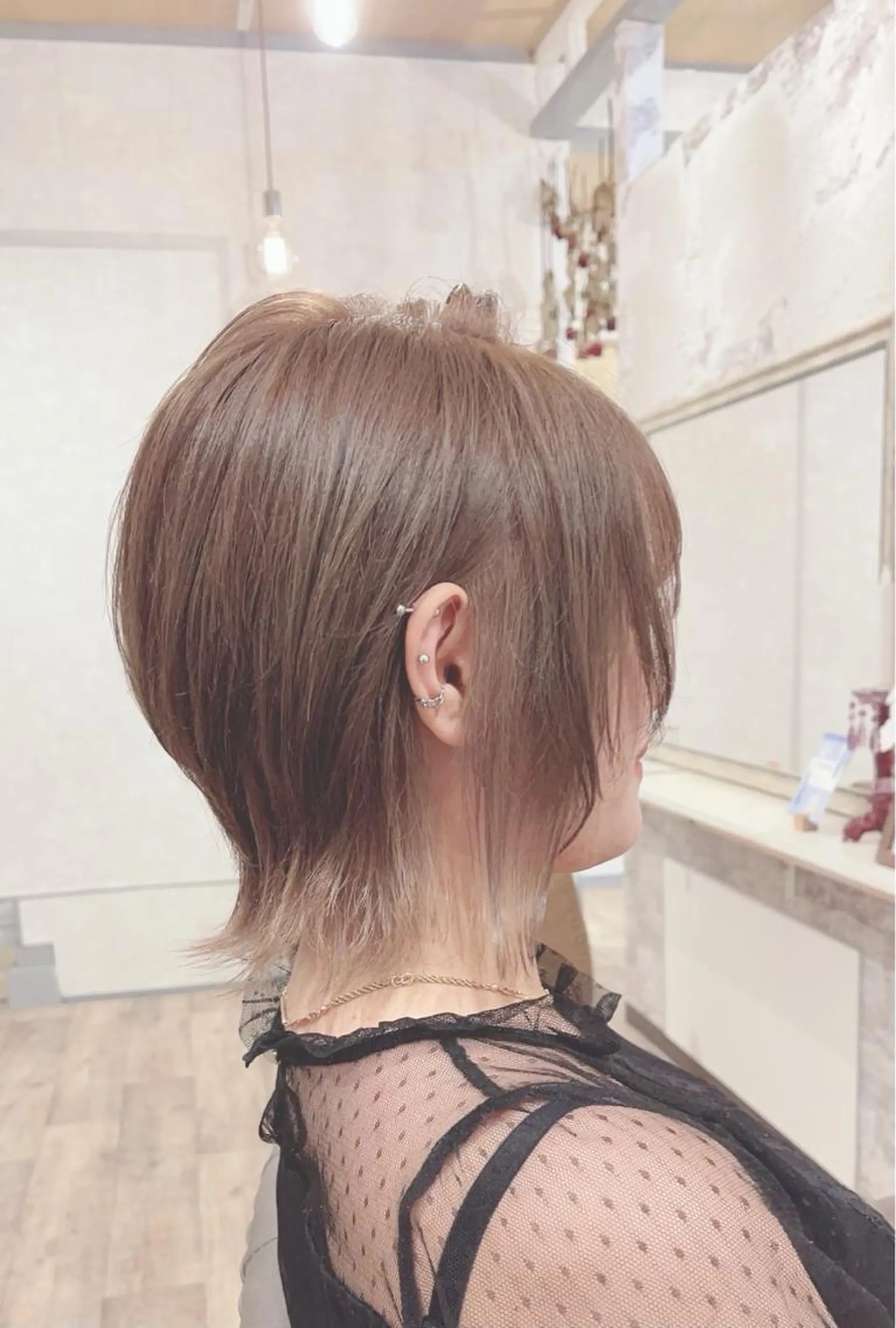 ショート カラー ヘアカラー トリートメント DECIDE L.A.W所属・【DECIDE L.A.W】氏原　将のヘアスタイル