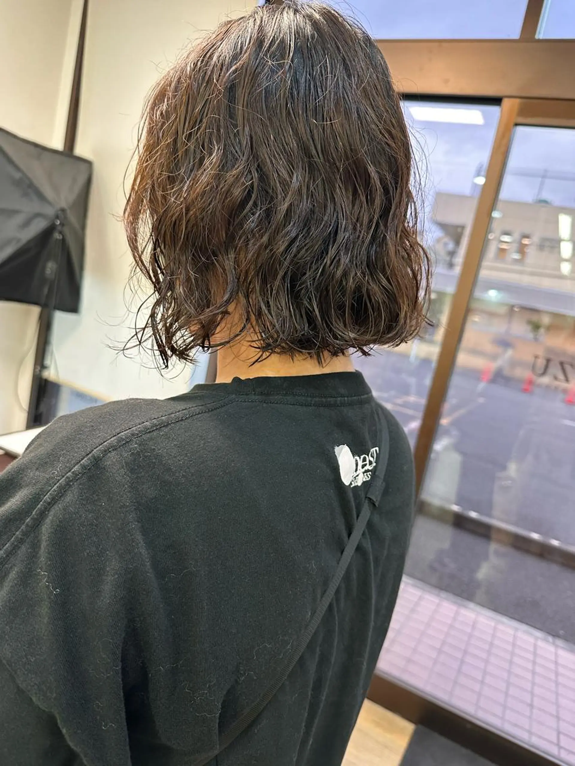 ショート パーマ カット パーマ peg.hair所属・ブリーチカラー🫧 森　凪沙のヘアスタイル