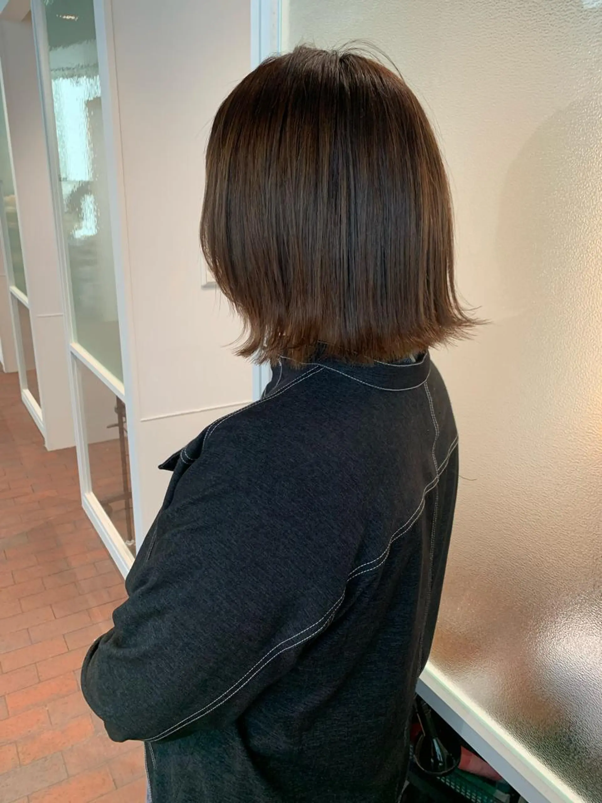 ショート 外ハネヘア Sill所属・片岡 由依のヘアスタイル