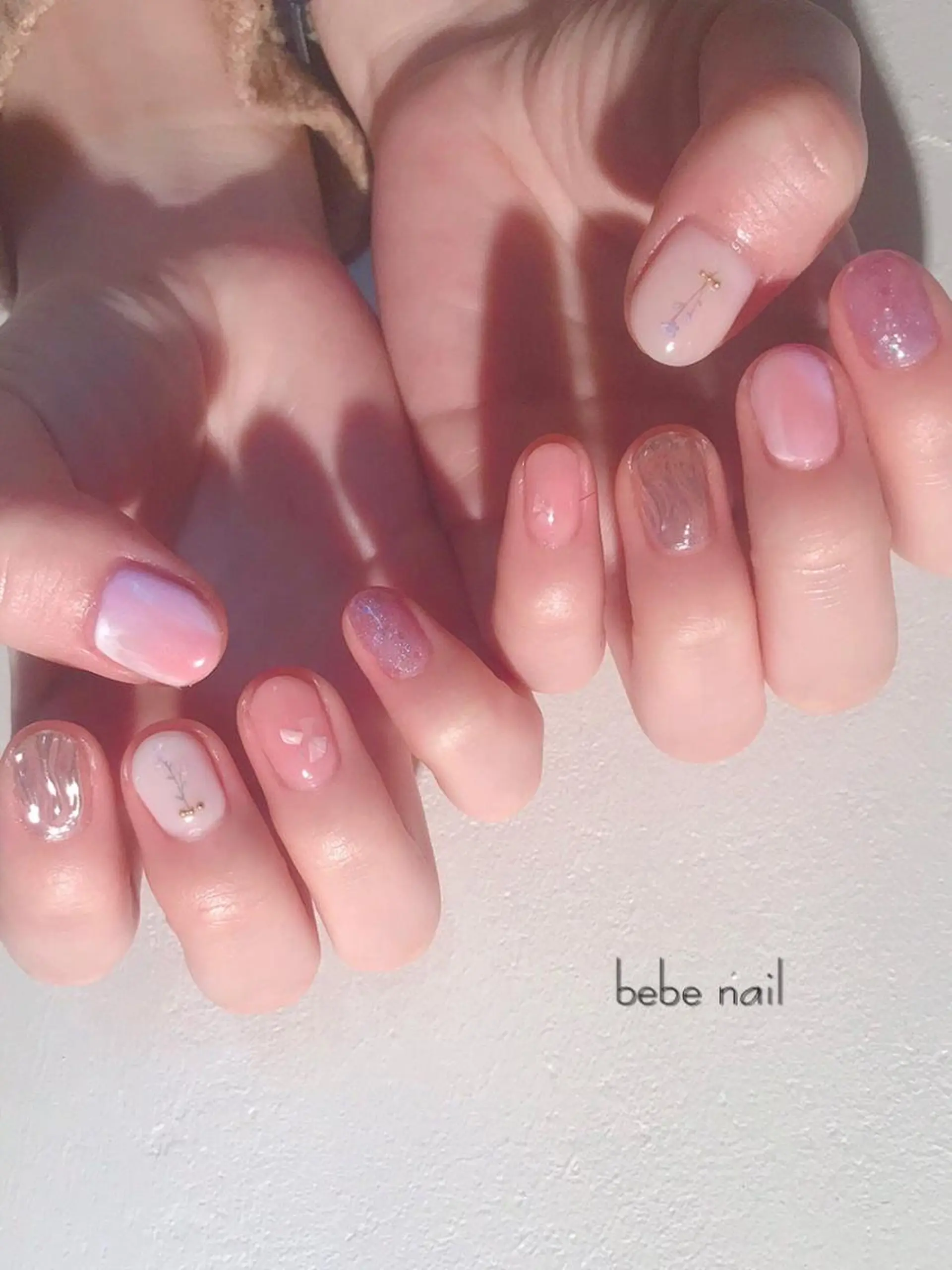 ネイル ニュアンスネイル 春ネイル Ann. nail.tokyo所属・Ann nailのネイルデザイン