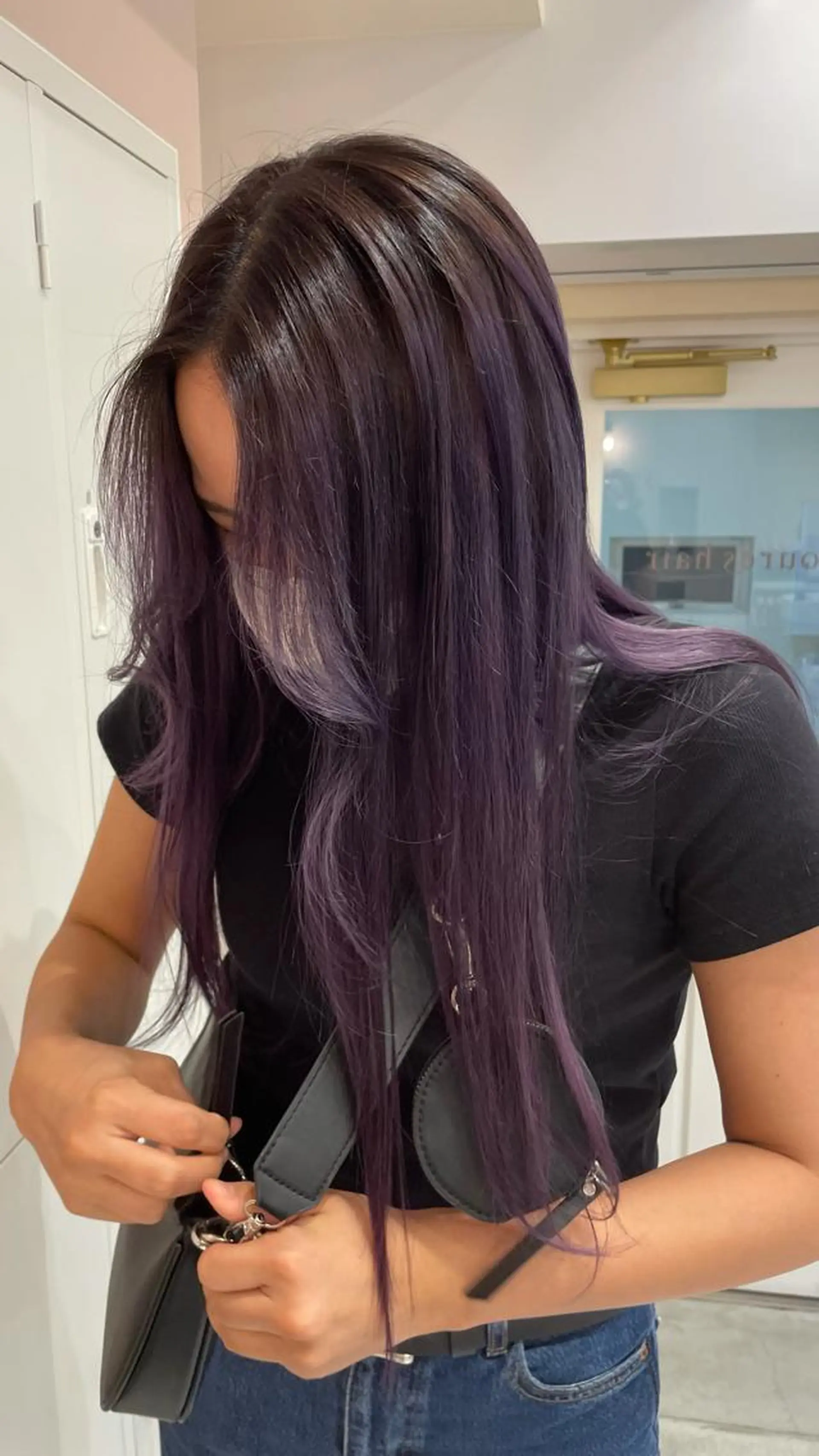 ロング マホ/日吉/髪質改善 /レイヤー/ガーリーのヘアスタイル