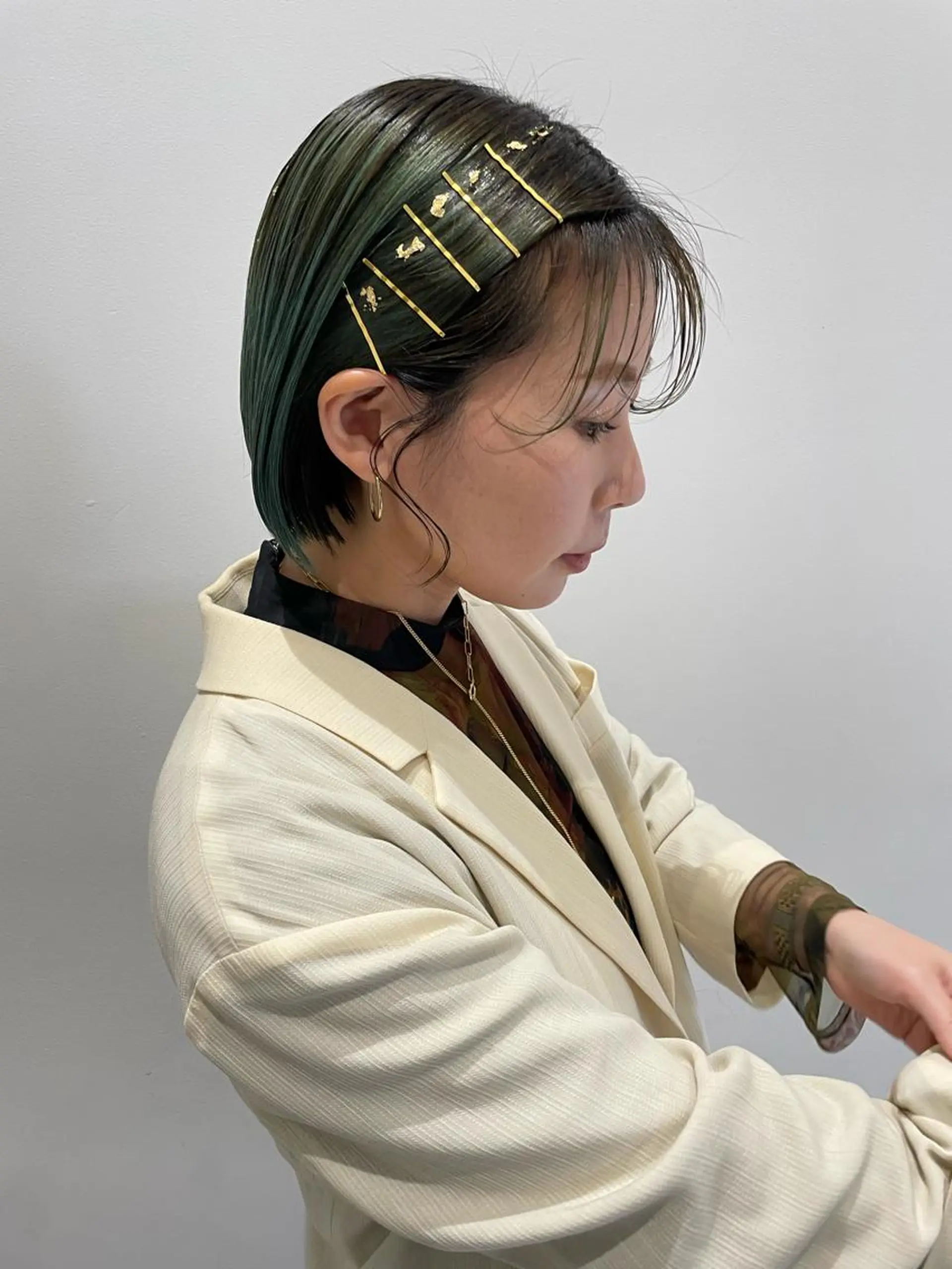 ショート 佐々木 芽衣のヘアスタイル