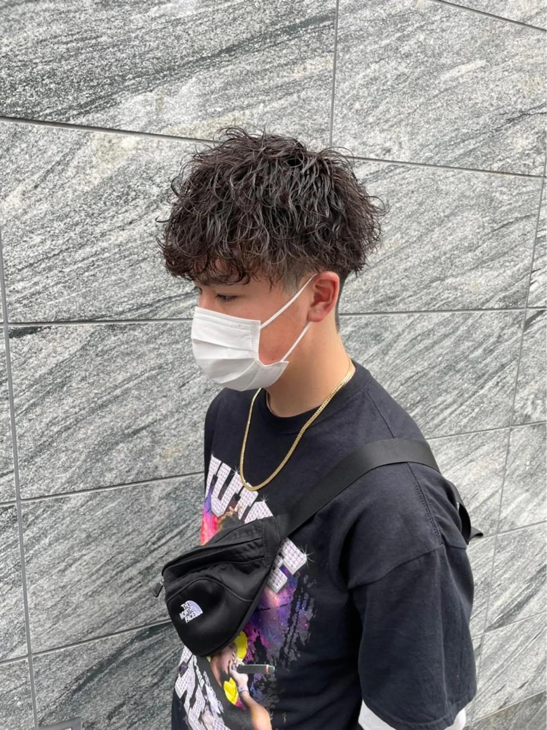 ショート カラー パーマ 【メンズ特化】 笹目純のヘアスタイル