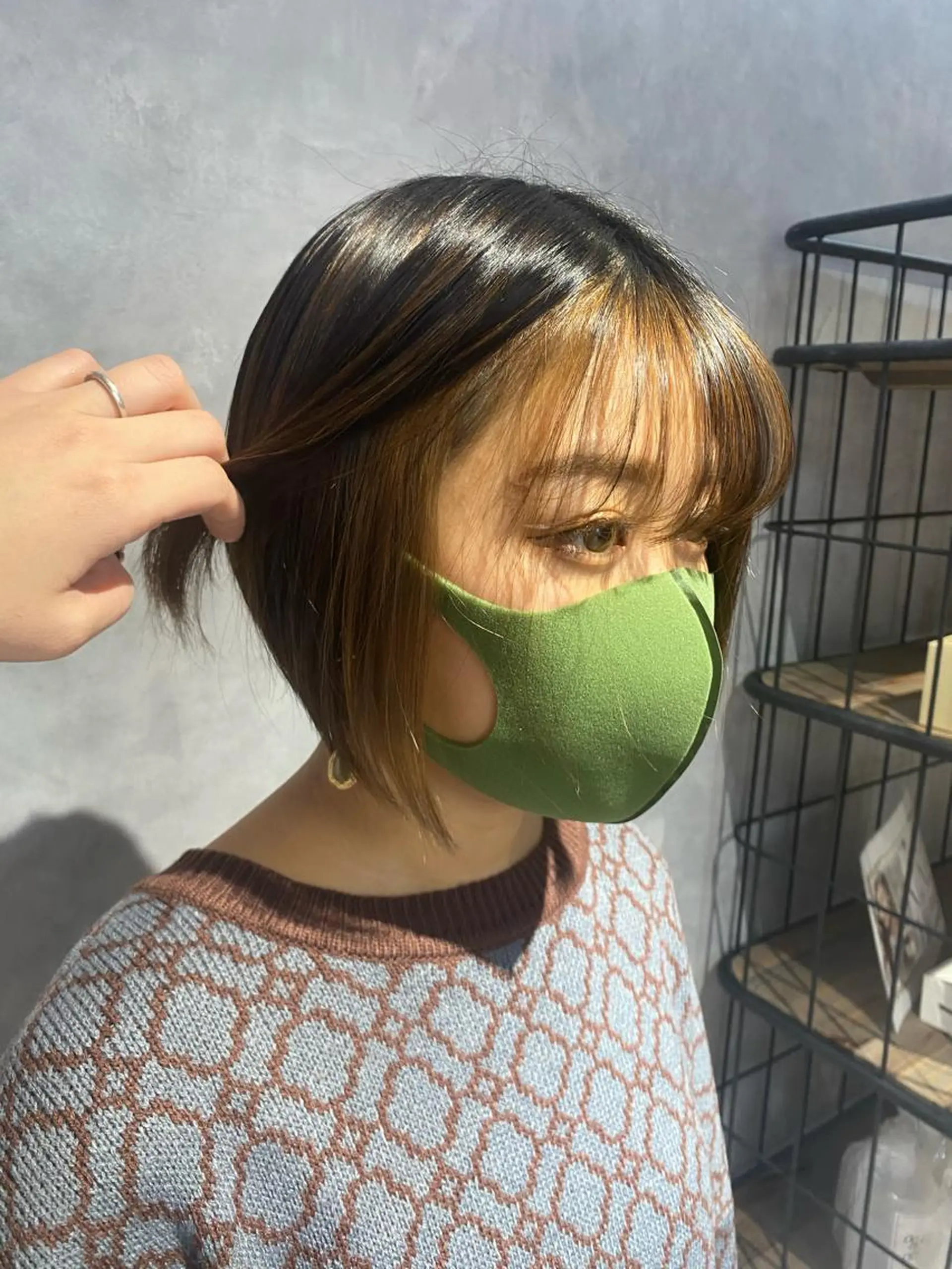 ショート Cielro【 シェイロ 】所属・Cielro/ダブル カラー/西田咲希のヘアスタイル