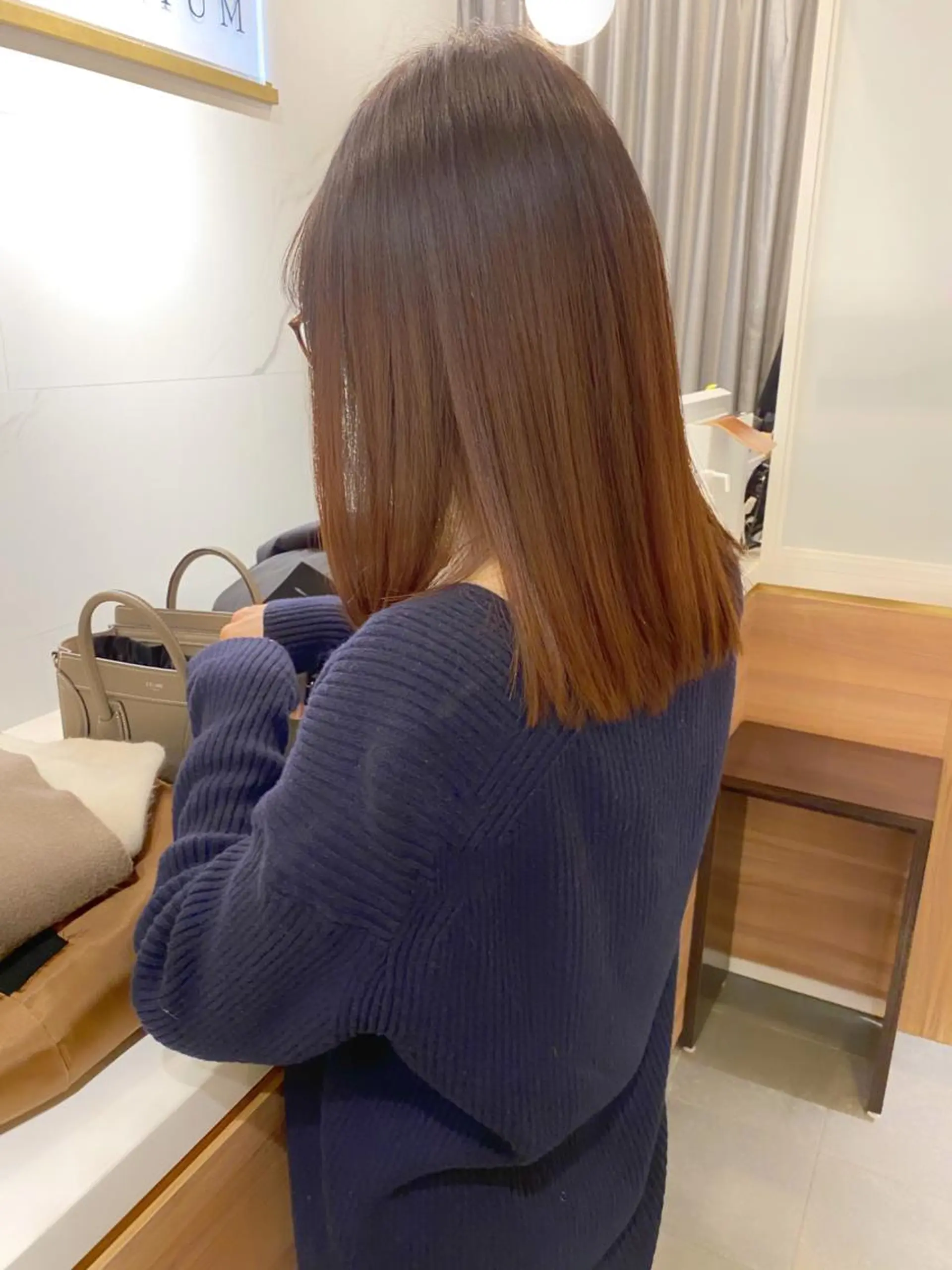 ミディアム 上原 みちるのヘアスタイル