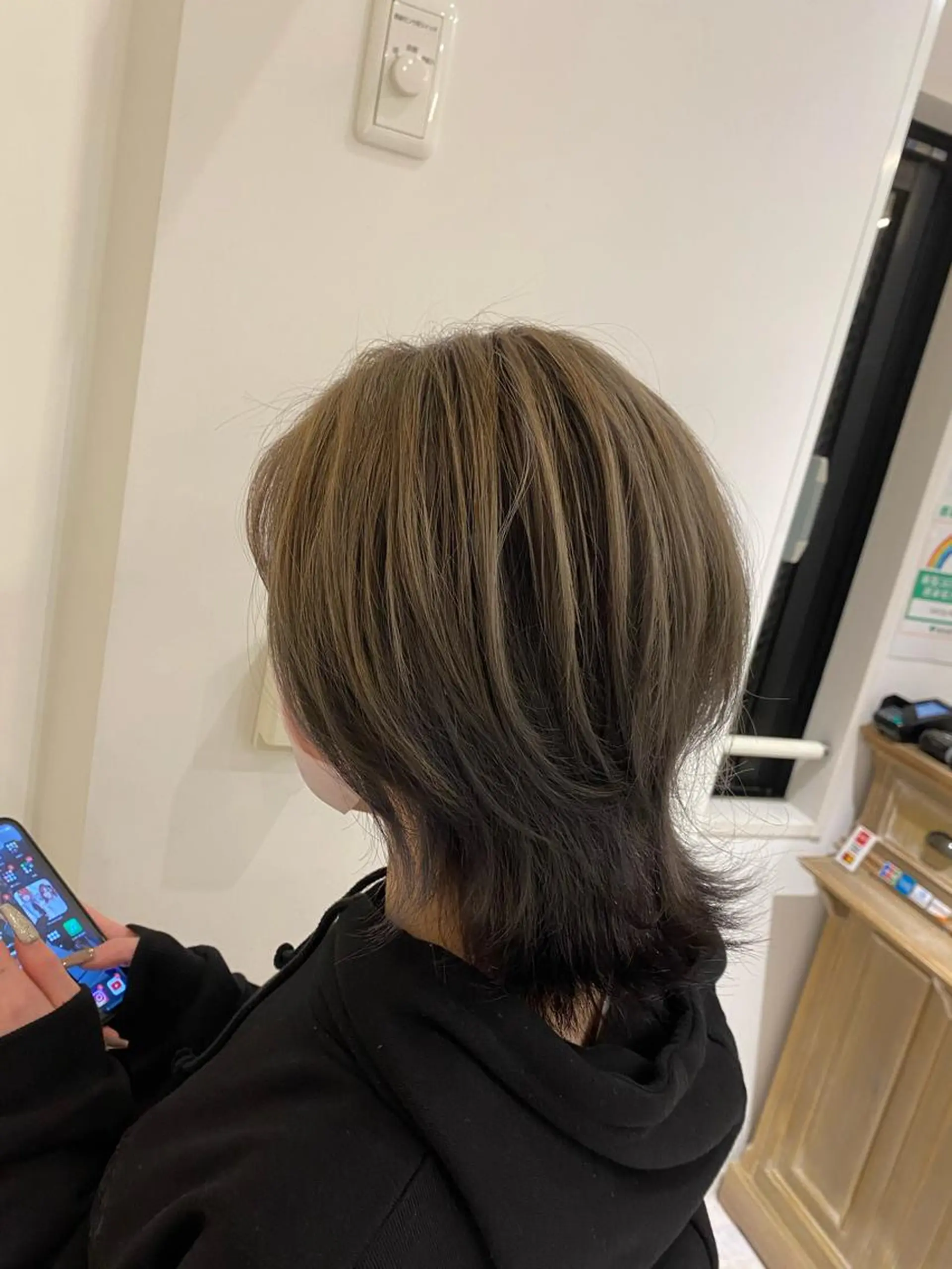 ミディアム カット ヘアカラー 縮毛矯正 トリートメント ナナシ所属・✨髪質改善／縮毛矯正 木村和司✨のヘアスタイル