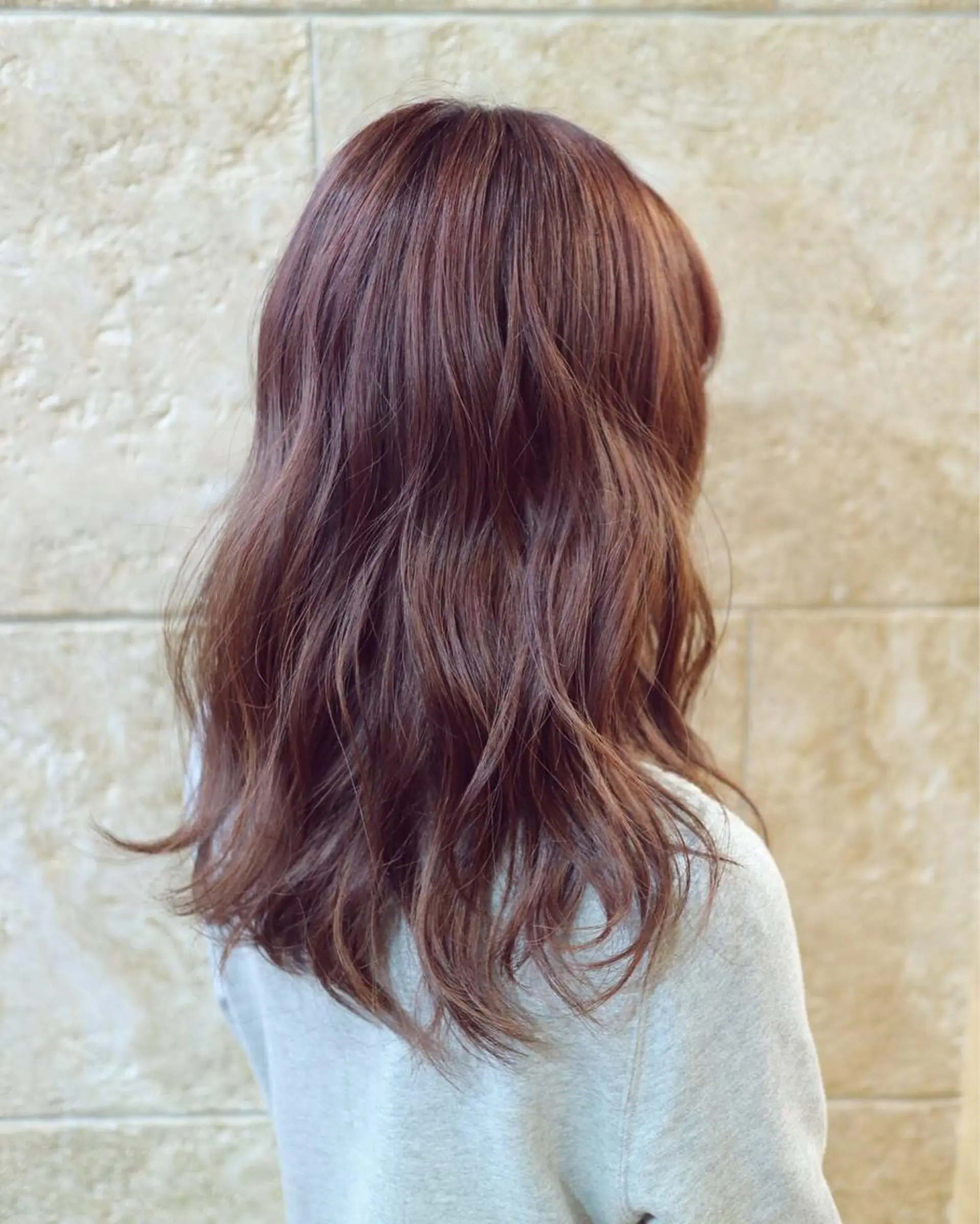 ロング カラー 斉藤 貴也のヘアスタイル