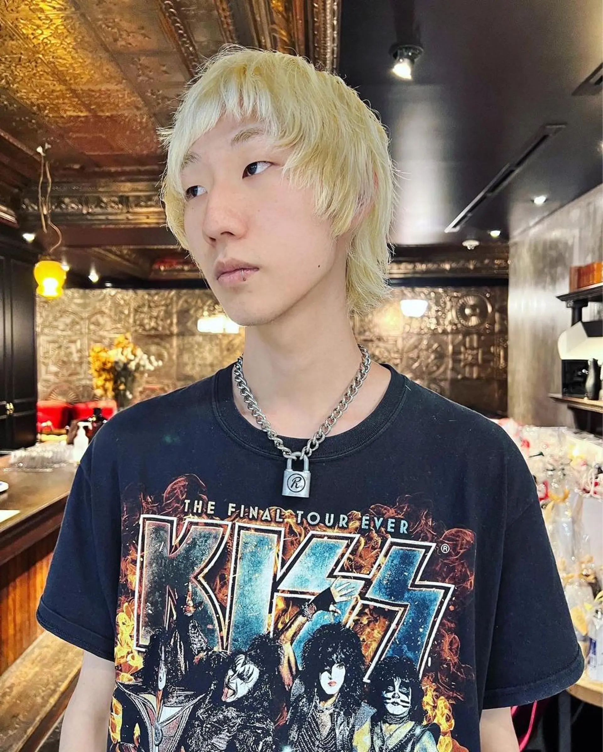 ショート カラー メンズ カット ヘアカラー haco＋所属・圧倒的デザイン力 店長🎨RENAのヘアスタイル