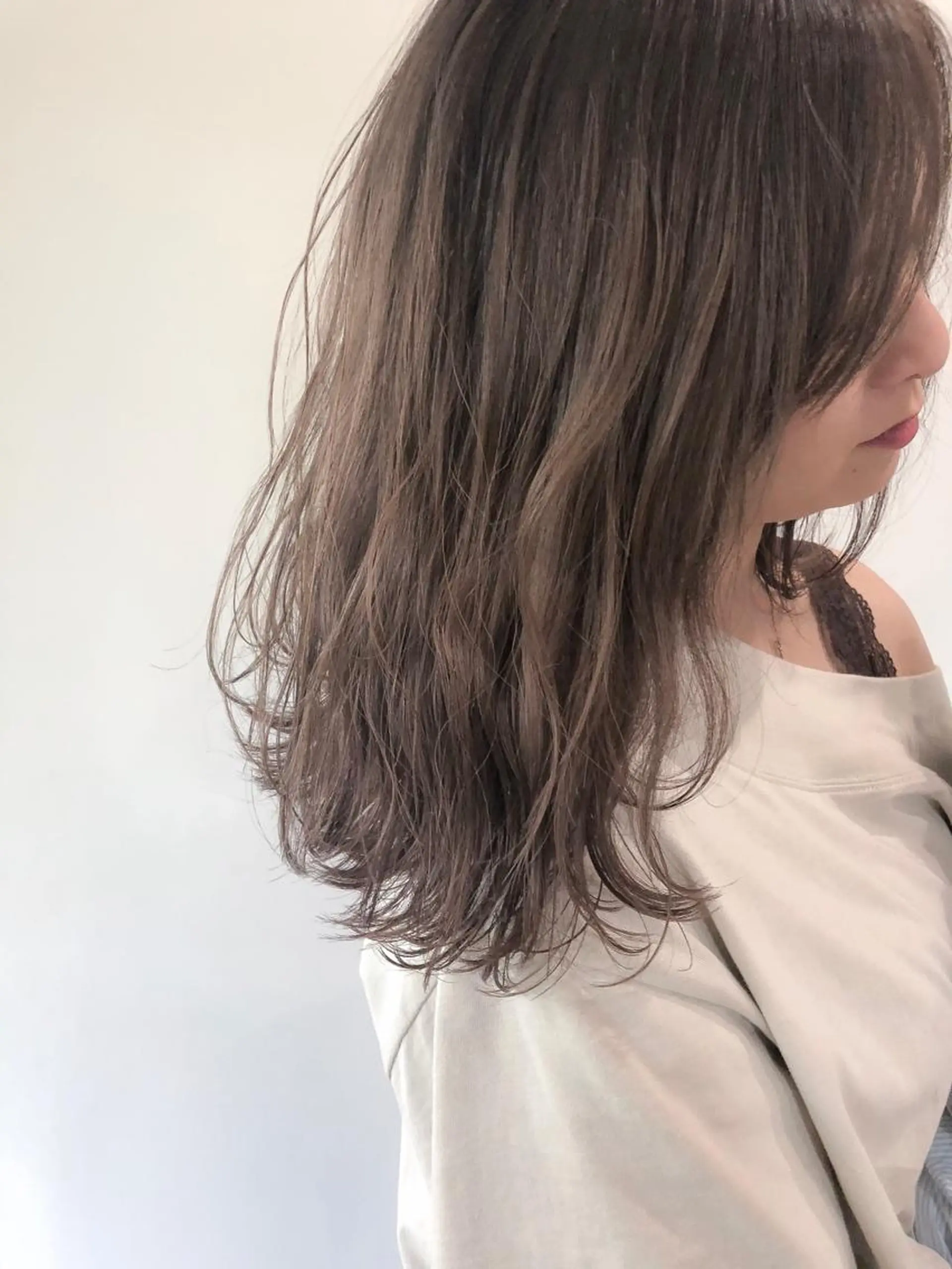 ロング ヘアカラー 森本裕/オーナー/ スパイラルパーマのヘアスタイル