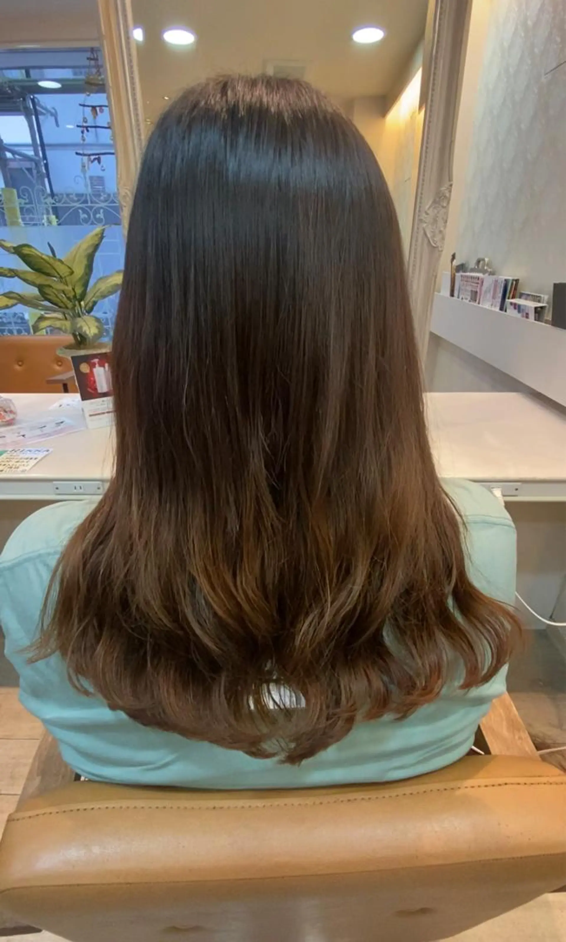 ロング カラー パーマ 韓国風ヘア 🌟縮毛矯正/ 髪質改善/髙橋🌟のヘアスタイル