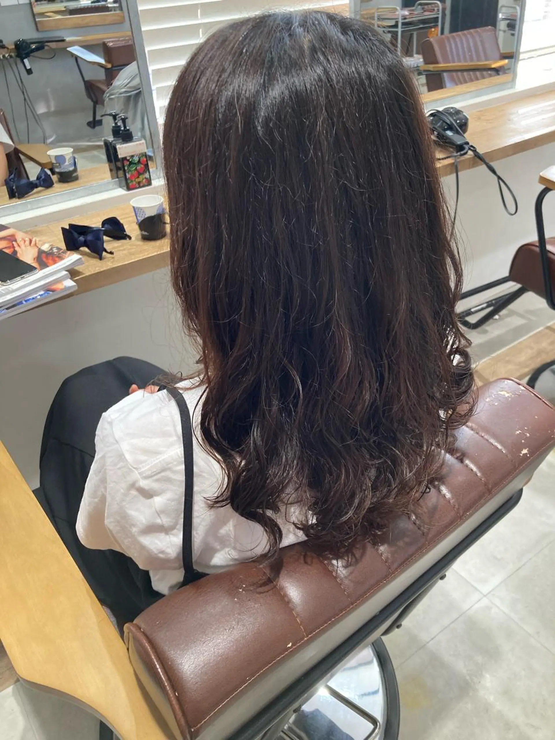 ロング パーマ 菊地 優斗のヘアスタイル