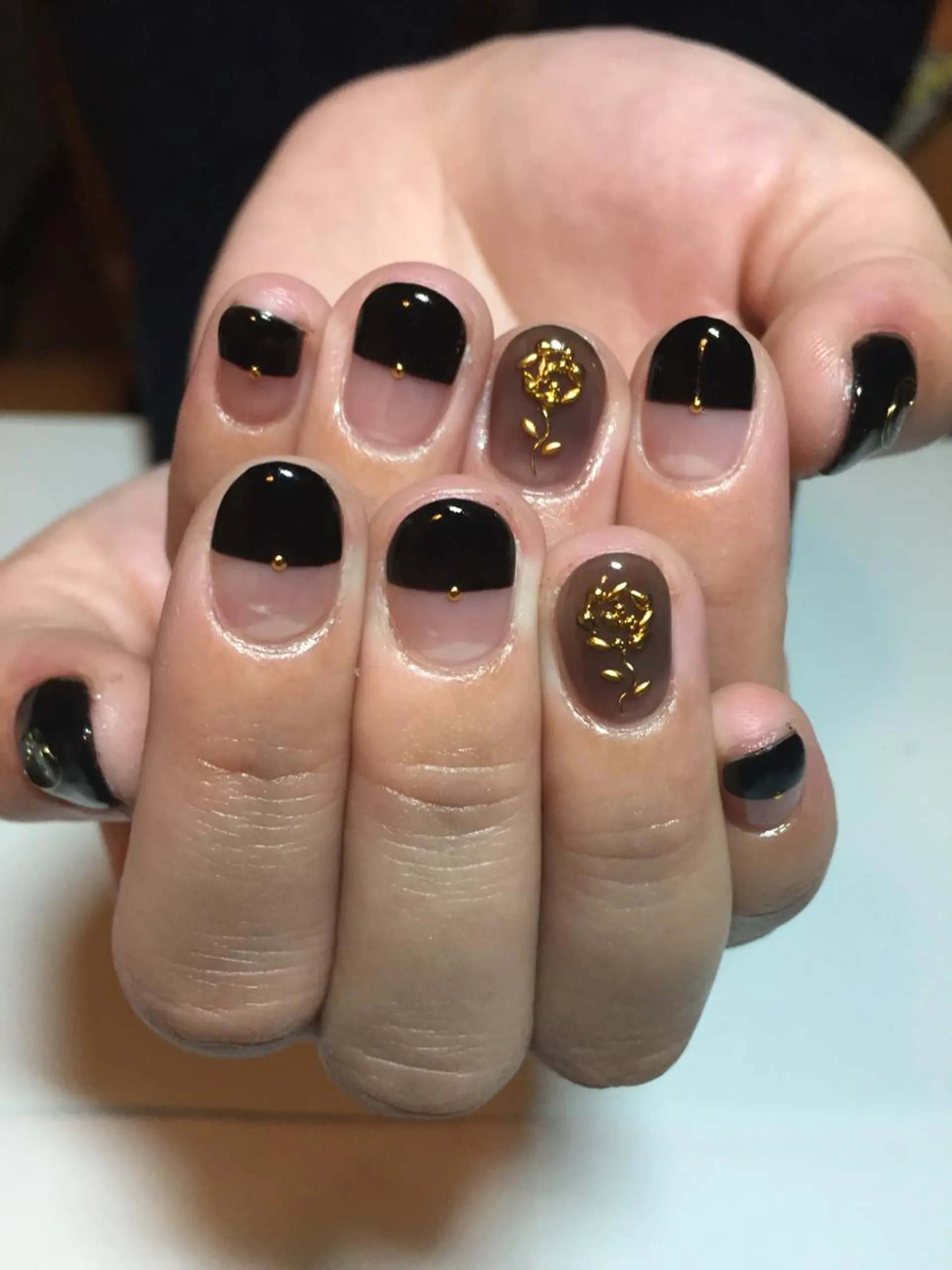 ネイル フレンチネイル g-up nail所属・米田 律子のネイルデザイン