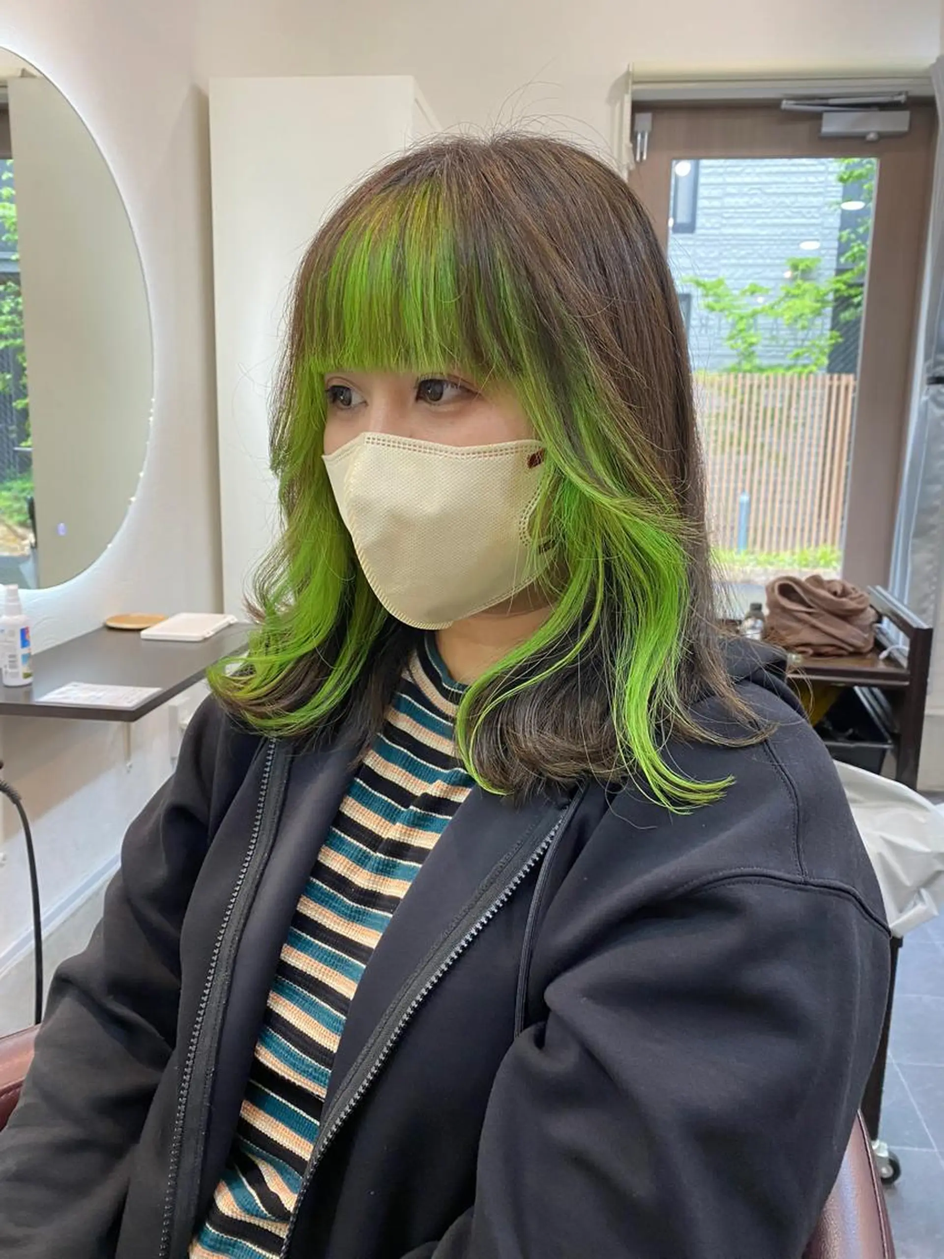 ミディアム カラー カット ヘアカラー トリートメント 20代、30代からの おしゃれ🍃笹岡航太のヘアスタイル