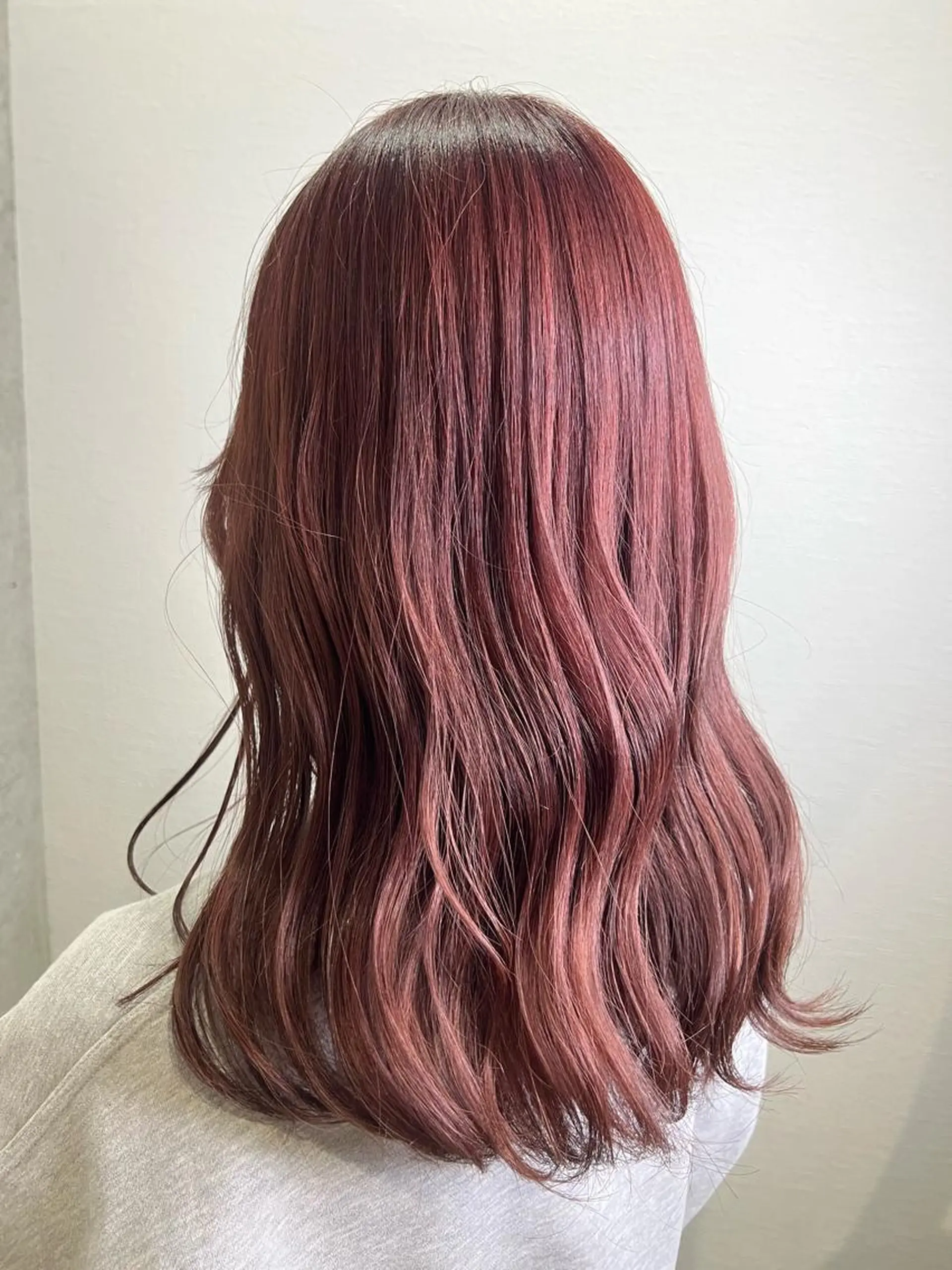 カラー ブラウンカラー ピンクカラー .sirohair momoka🫧のヘアスタイル
