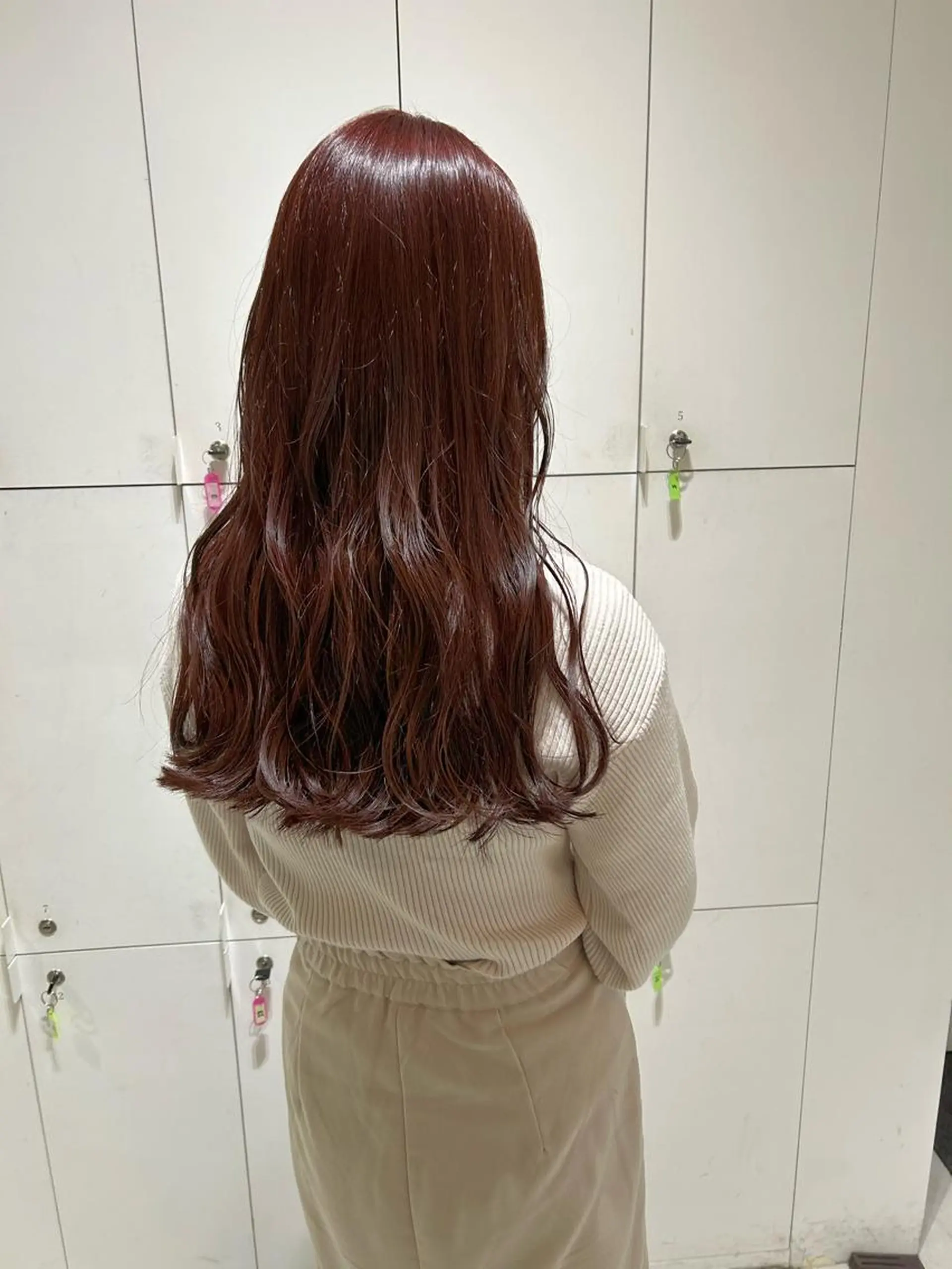 ロング カラー ブラウンカラー ピンクカラー ピンクブラウン ヘアカラー トリートメント 透明感カラー🫧 nanohaのヘアスタイル