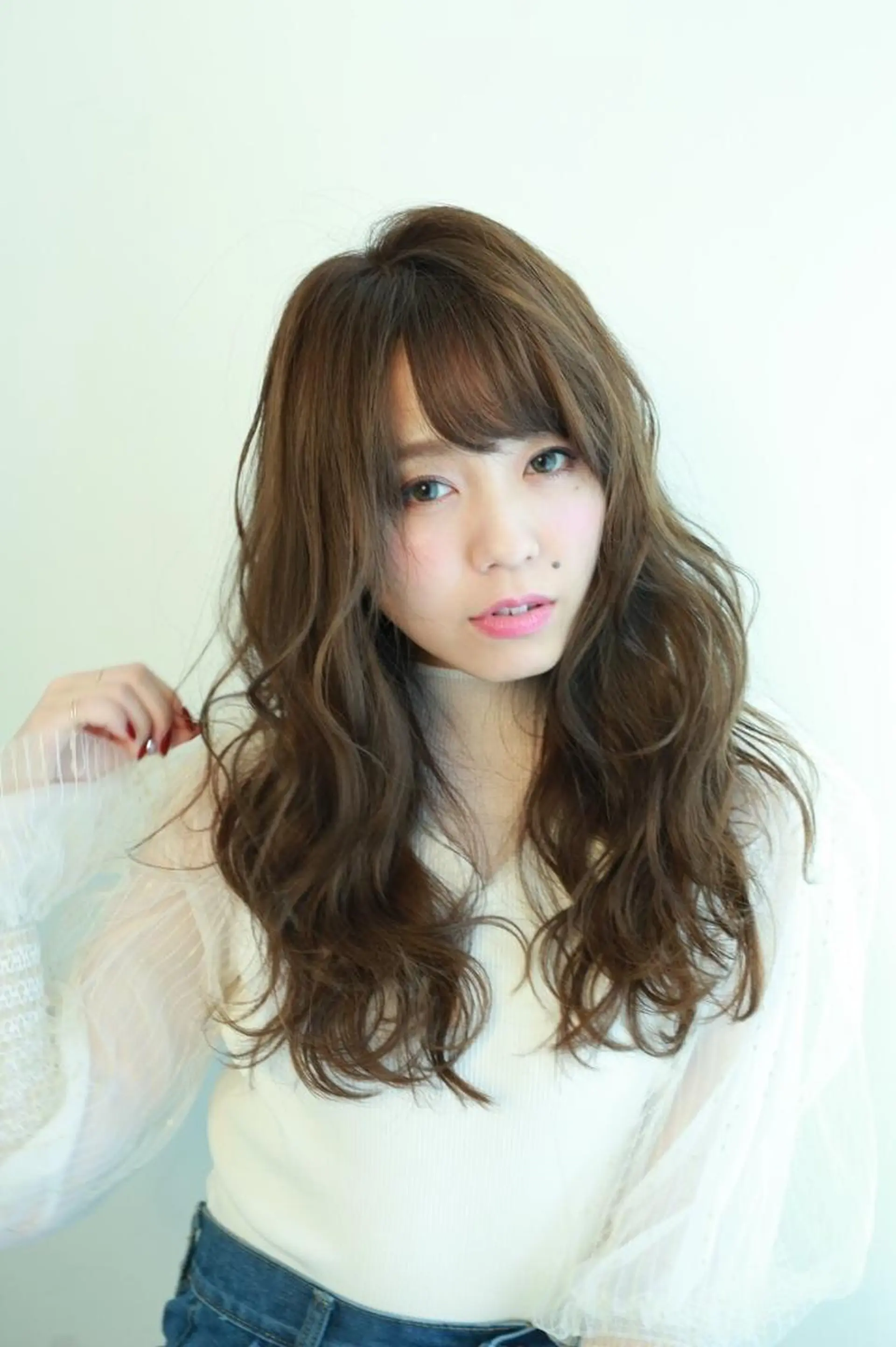 セミロング 指名支持率NO.1 スタイリストのヘアスタイル