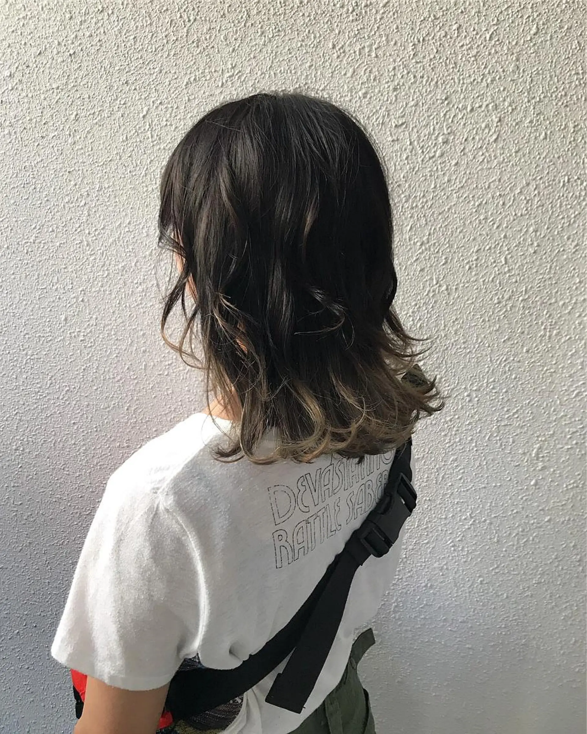 ショート カラー ベージュカラー ブリーチ ホワイトベージュ インナーカラー/天神 ブリーチ/吉田のヘアスタイル