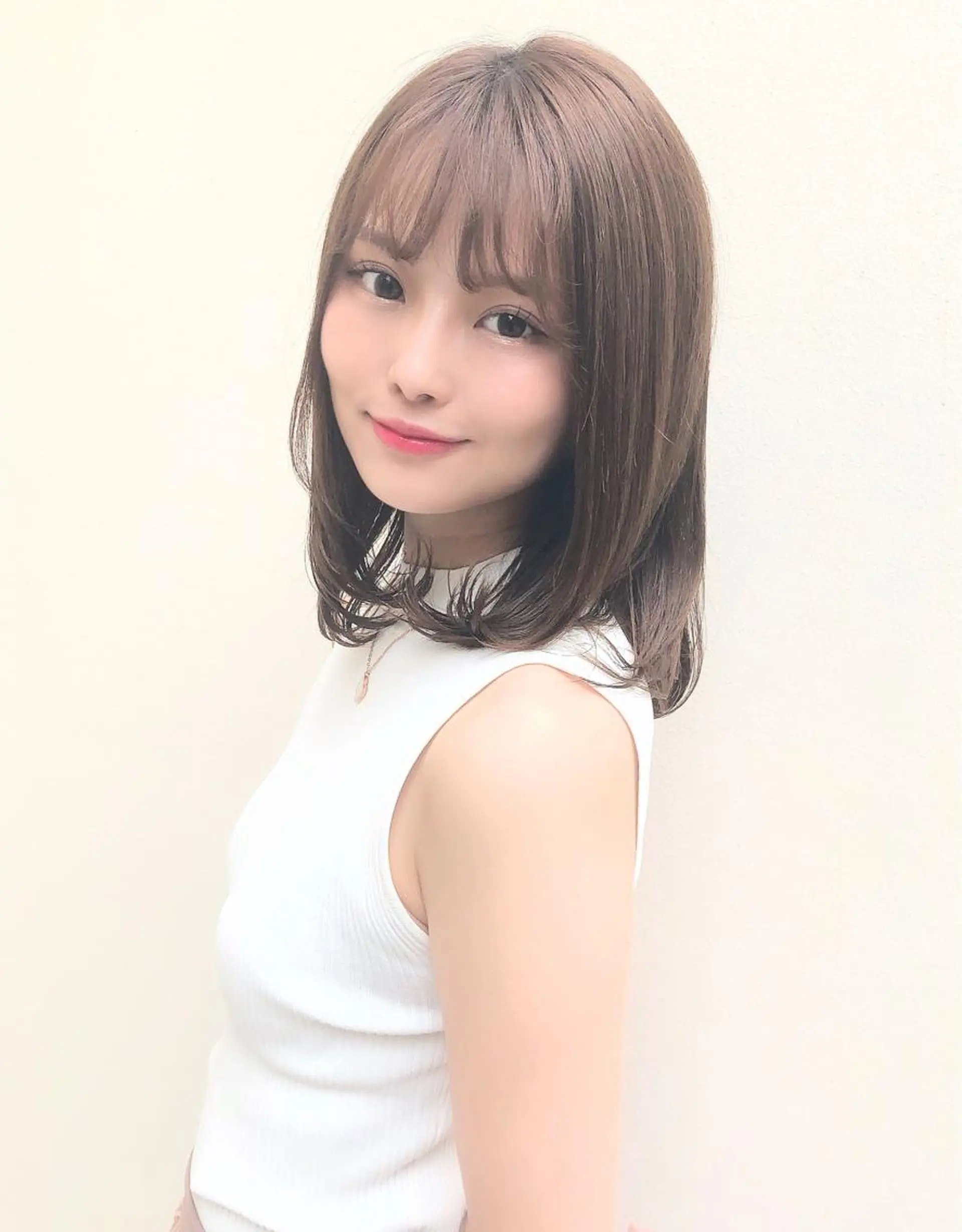 ショート カラー パーマ ヘアアレンジ 美髪矯正 Rioのヘアスタイル