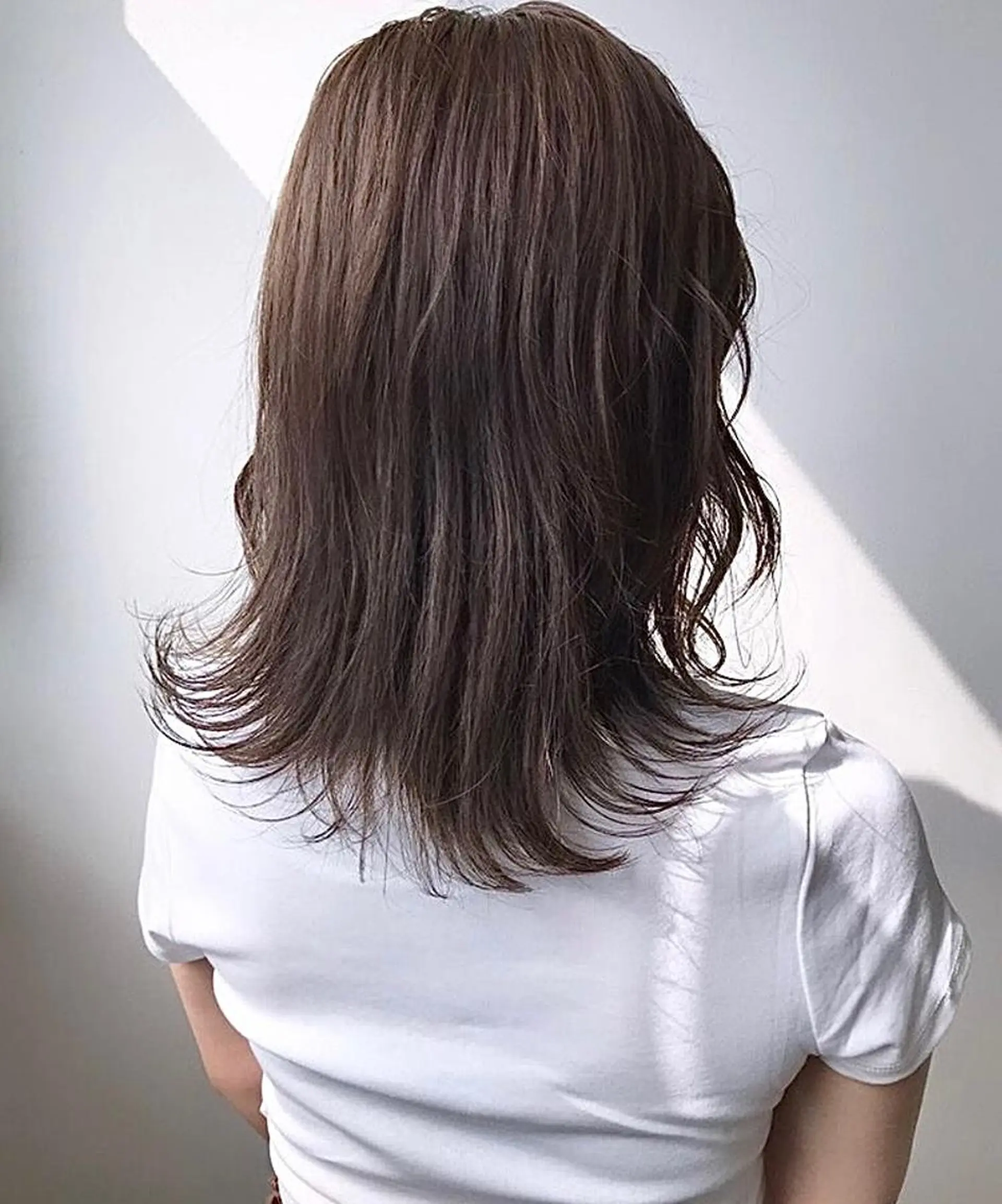 カラー アッシュ ラベンダーカラー nono/パーマ /顔まわりカット🐈のヘアスタイル