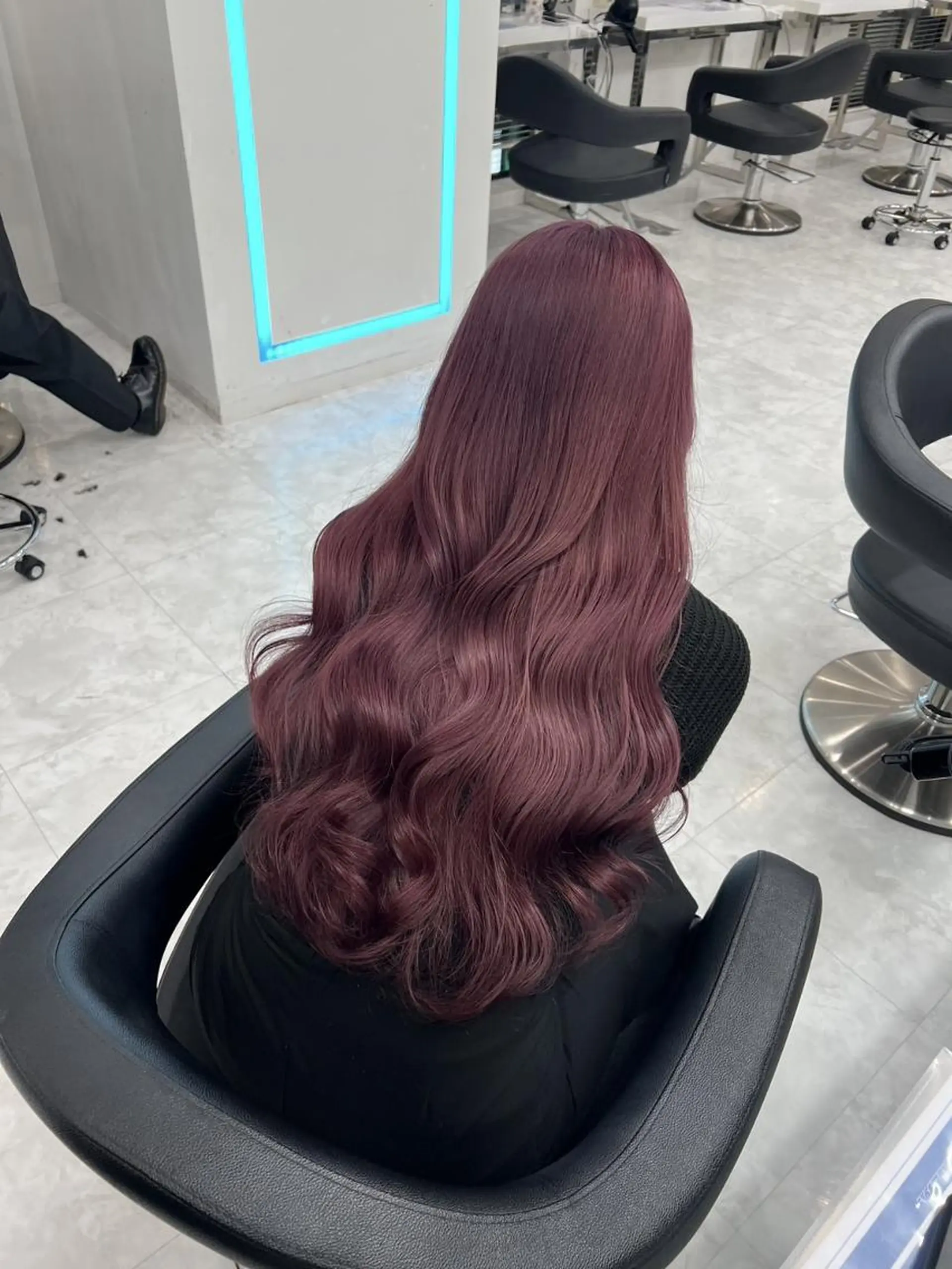 カラー ロング ヘアアレンジ ヘアカラー トリートメント レイヤー/艶ベージュ /🎀Saki🎀のヘアスタイル