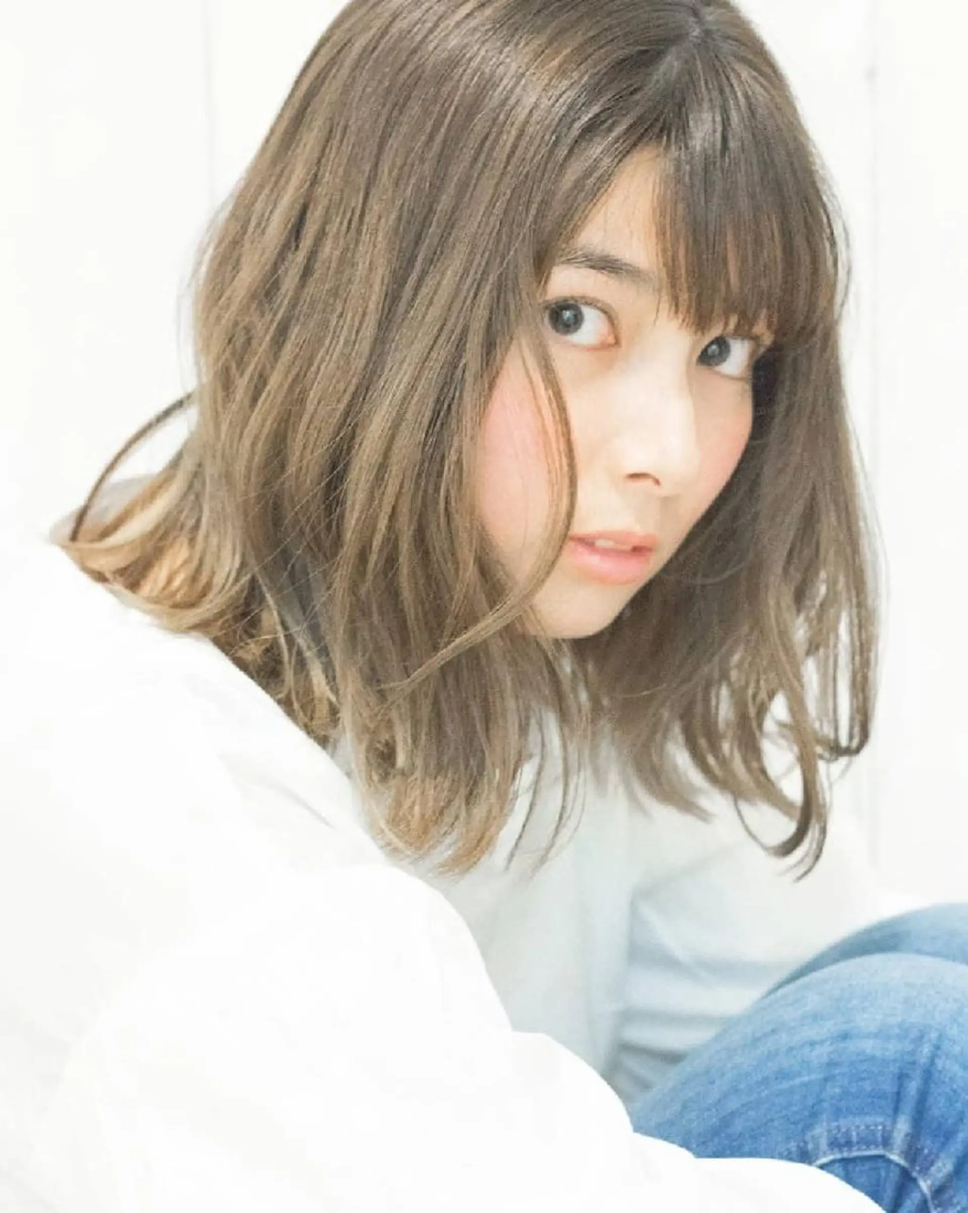 ミディアム カラー Aｎ Hair 所属・しらはま ようこのヘアスタイル