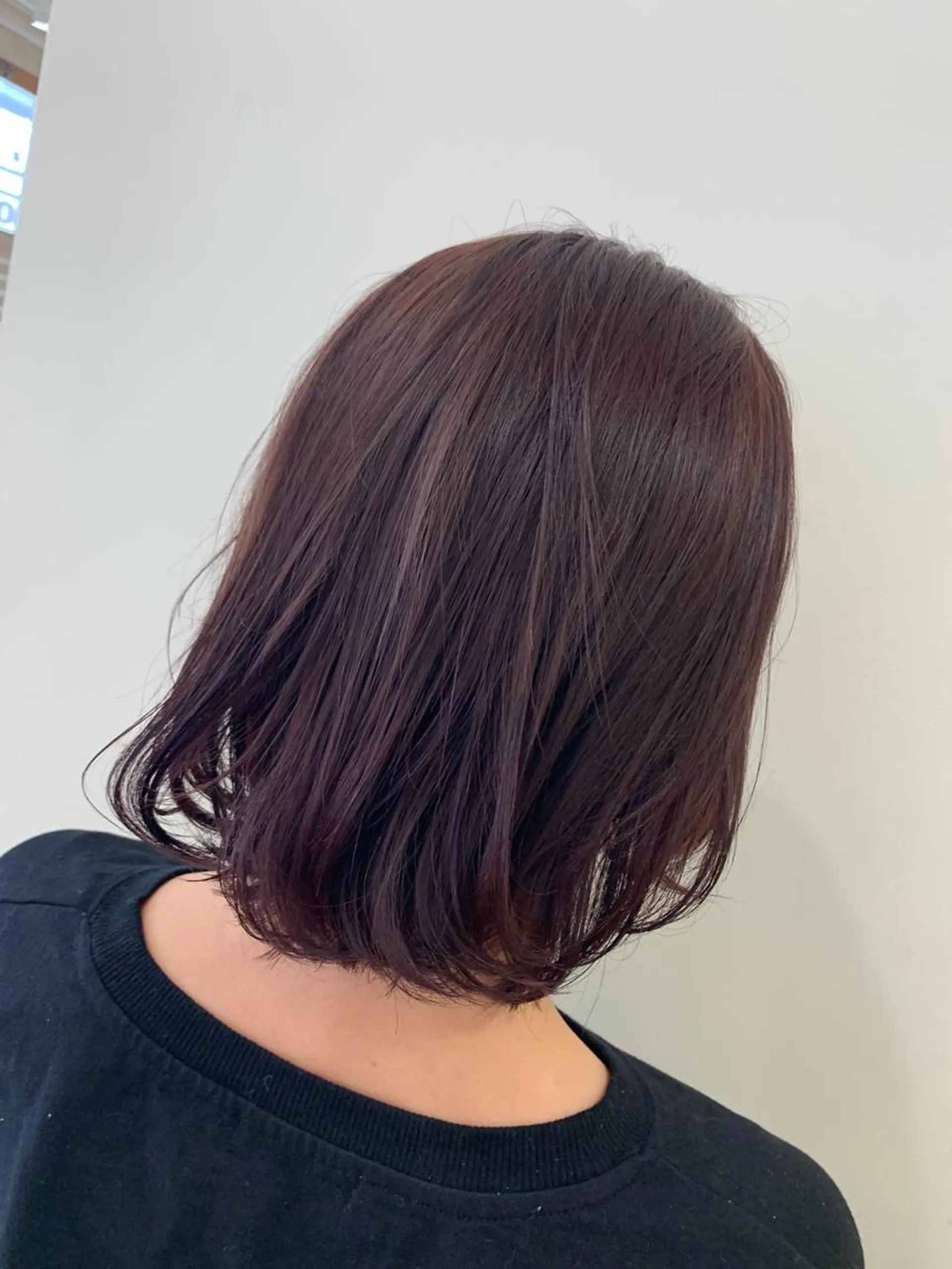 ミディアム ボブ/美髪矯正 /佐藤　奈巳のヘアスタイル