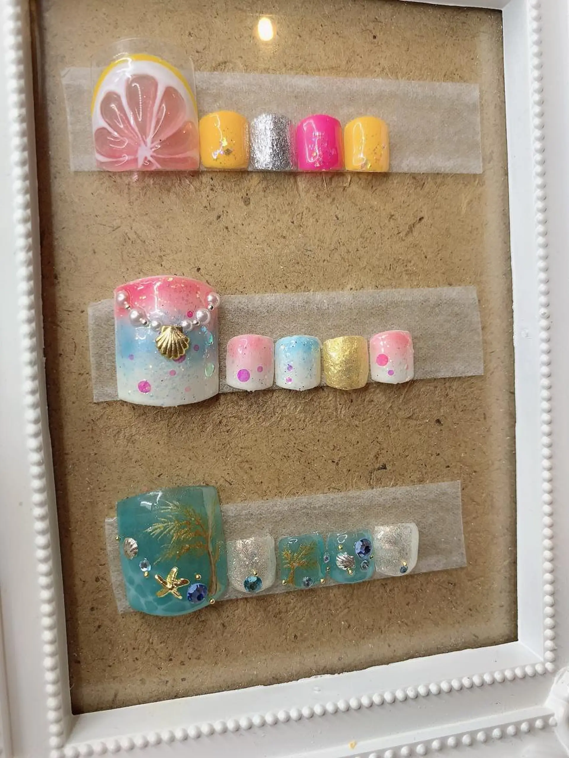 ネイル フットネイル Adite nailのネイルデザイン