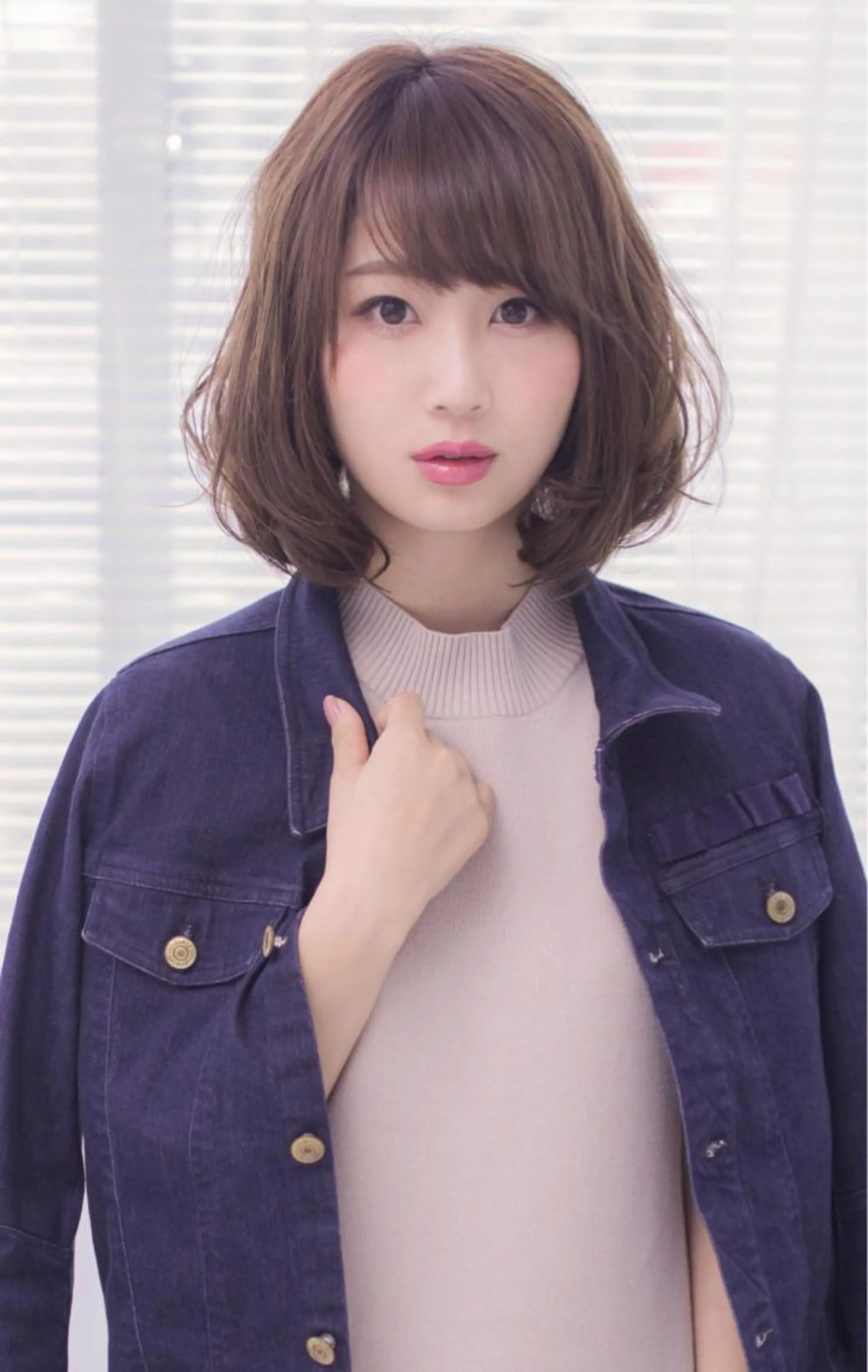 ミディアム HAILEY所属・ブリーチ・縮毛矯正 特化 山下良孝✂️のヘアスタイル