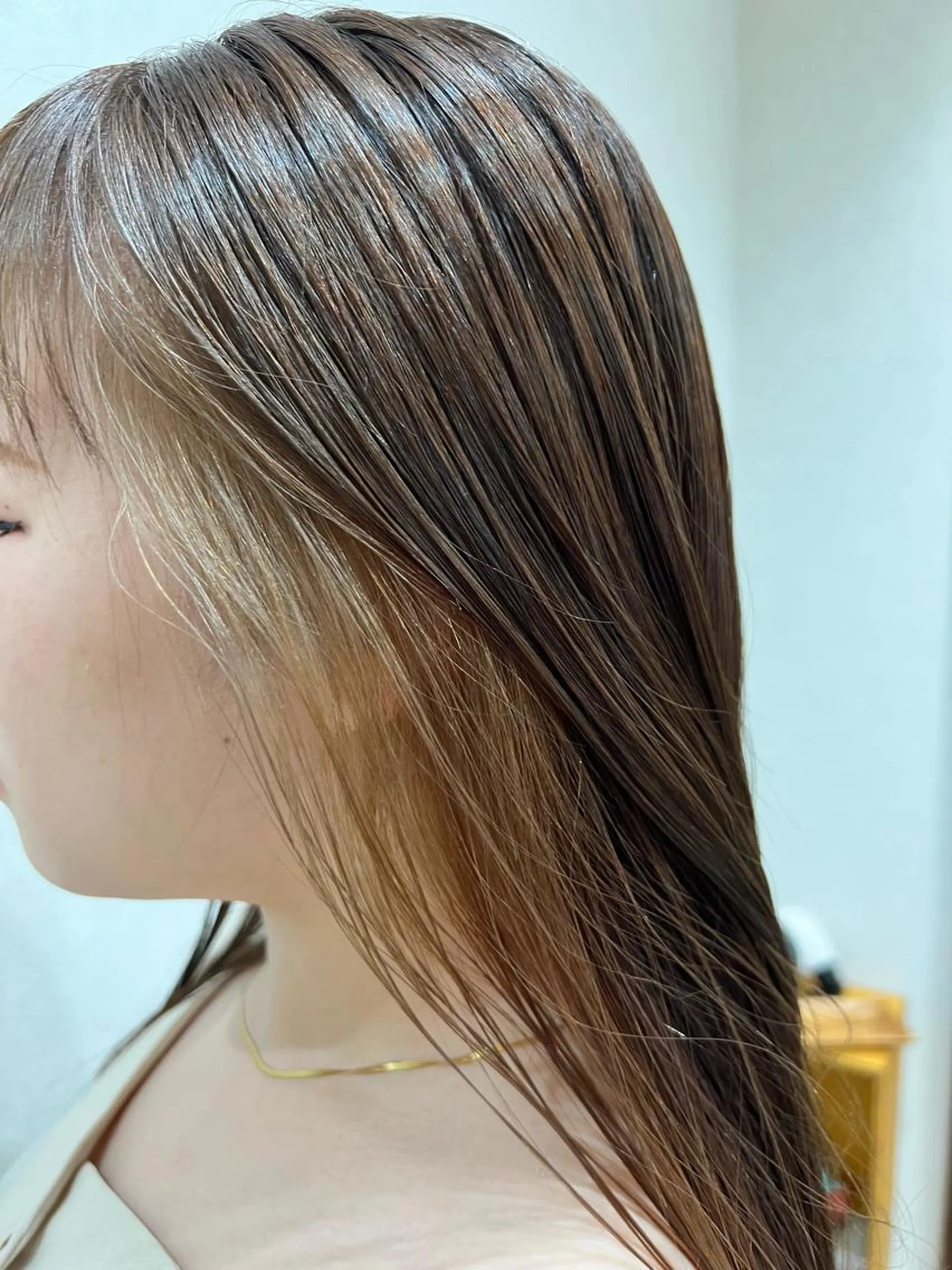 ミディアム カラー ベージュカラー 🍇おぐら めぐみ🍇のヘアスタイル