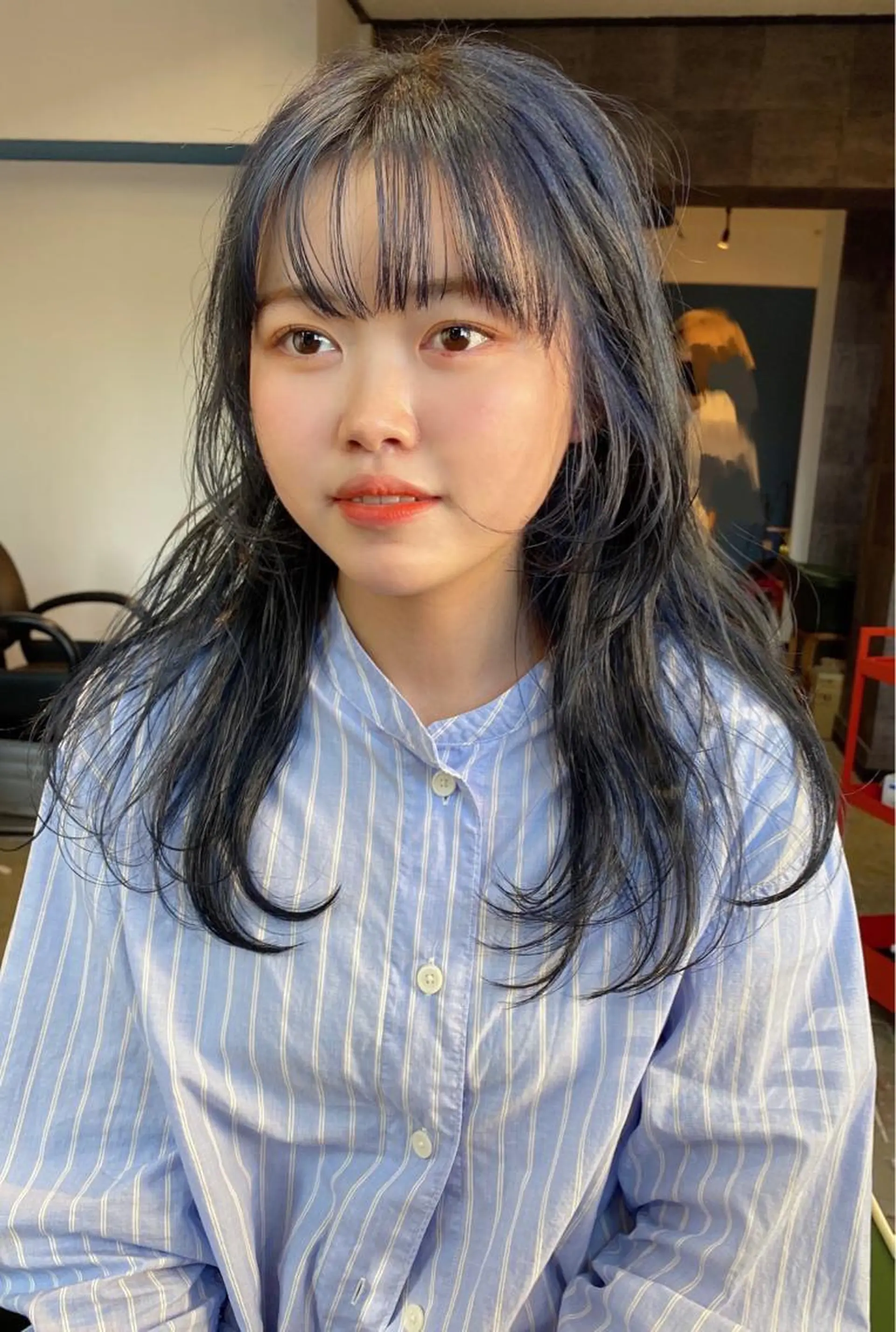 ロング カラー パーマ ネイル マツエク・マツパ アイブロウ カット ヘアカラー トリートメント 広島/ボブ/レイヤー 🌿‬wakabaのヘアスタイル