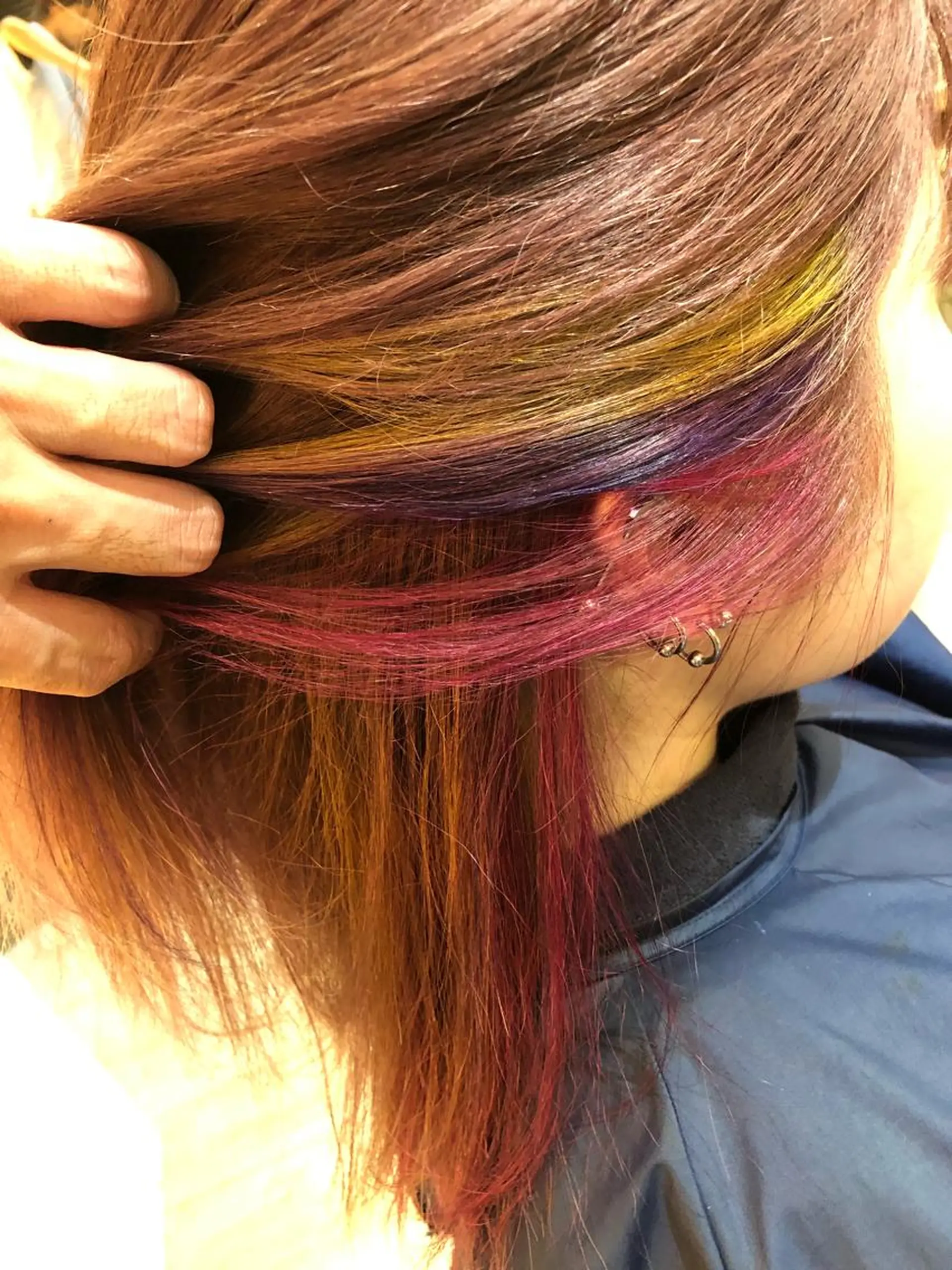 セミロング カラー 柏/春日竜次 /髪質改善縮毛矯正のヘアスタイル